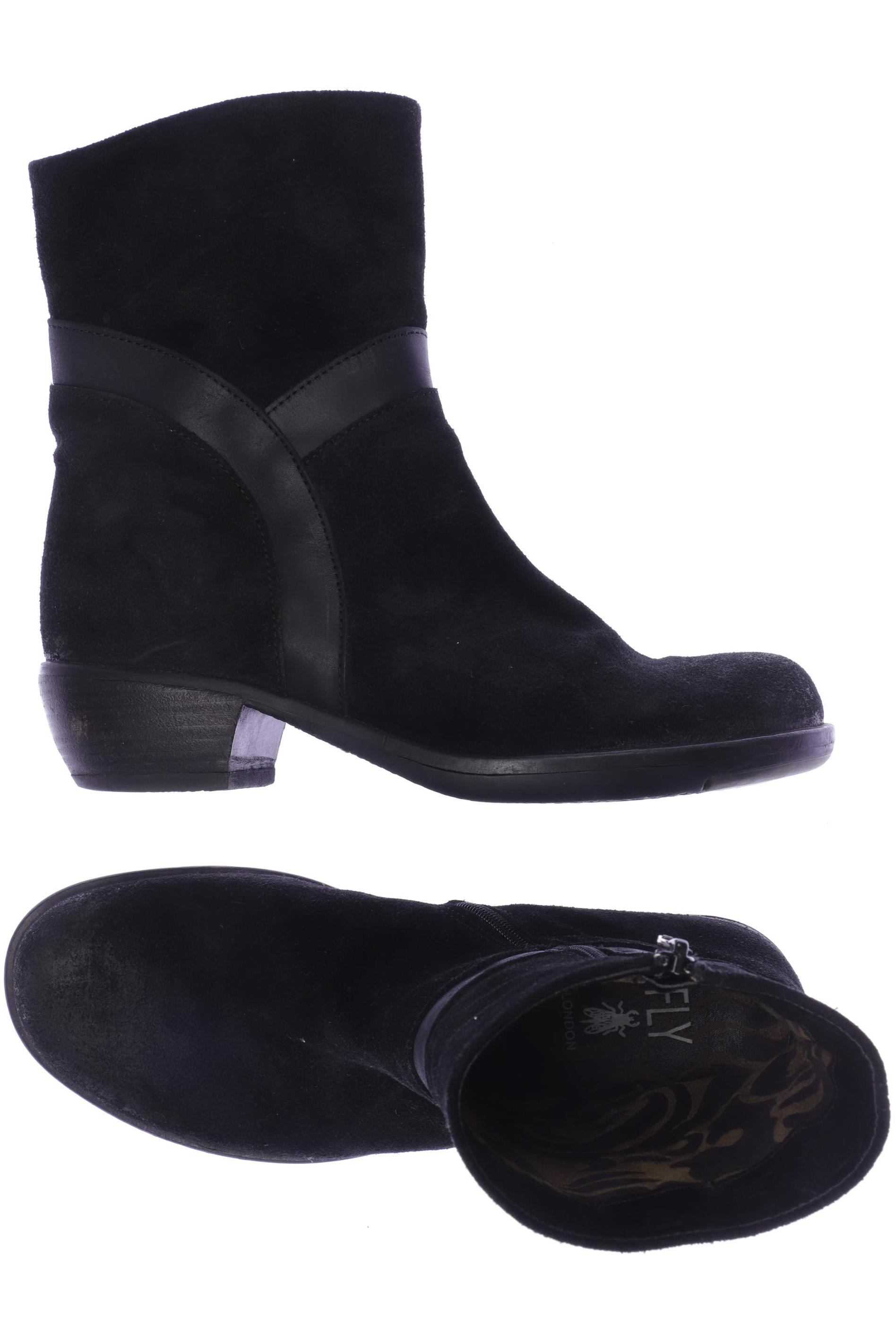 

Fly London Damen Stiefelette, schwarz, Gr. 38