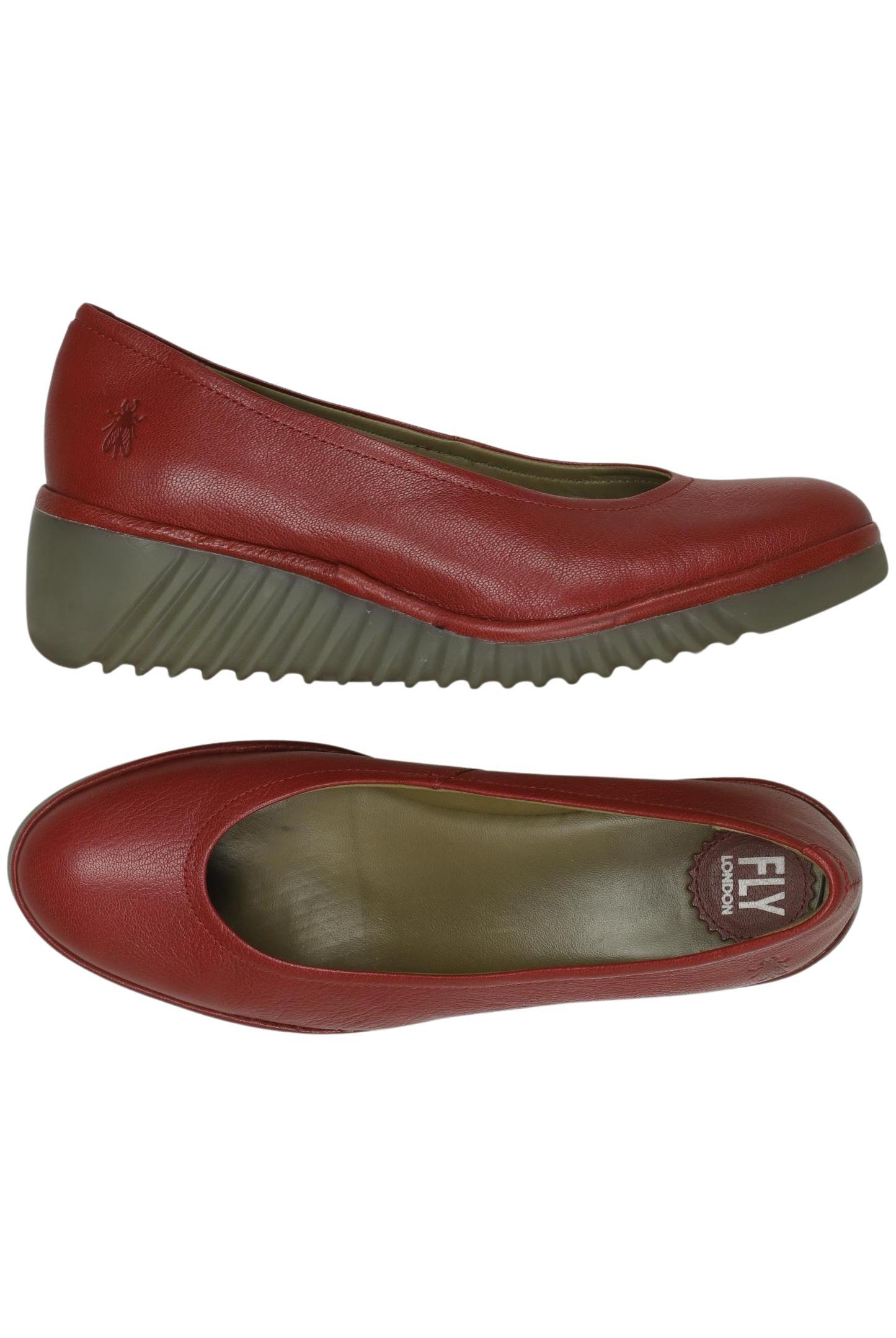 

Fly London Damen Pumps, rot, Gr. 42