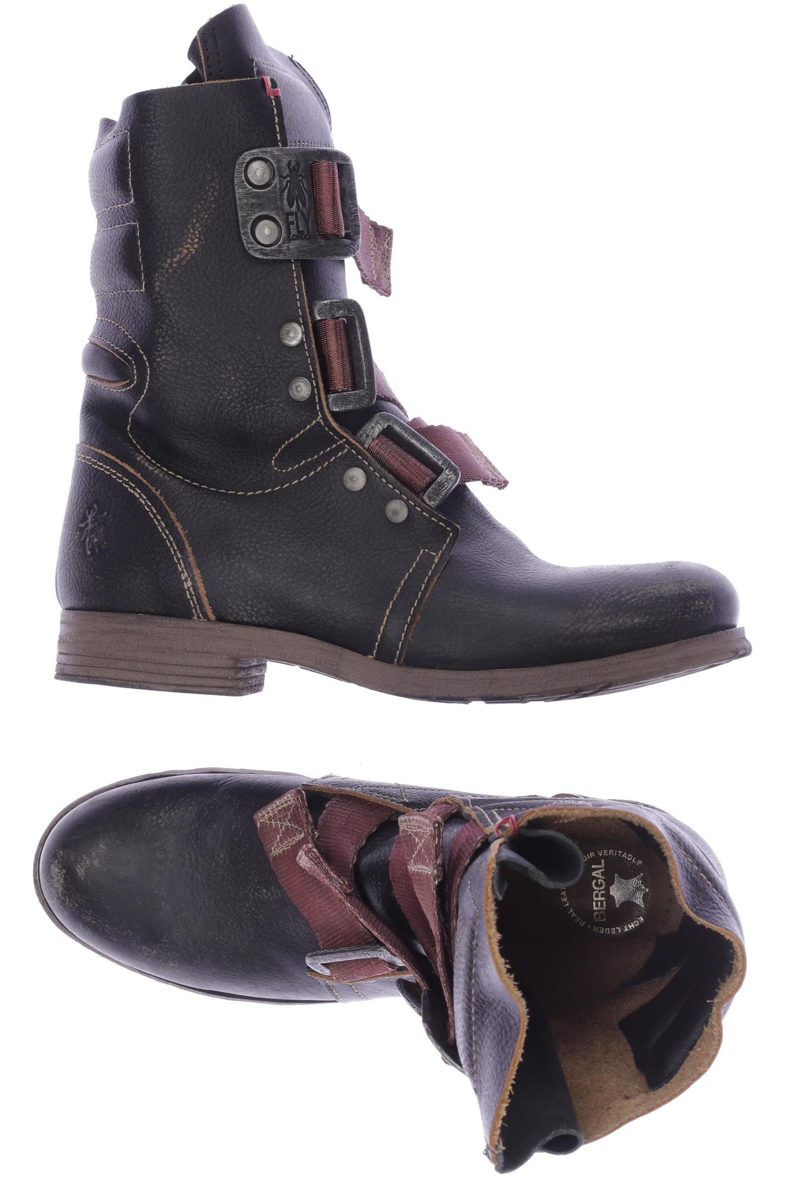 

Fly London Damen Stiefel, schwarz
