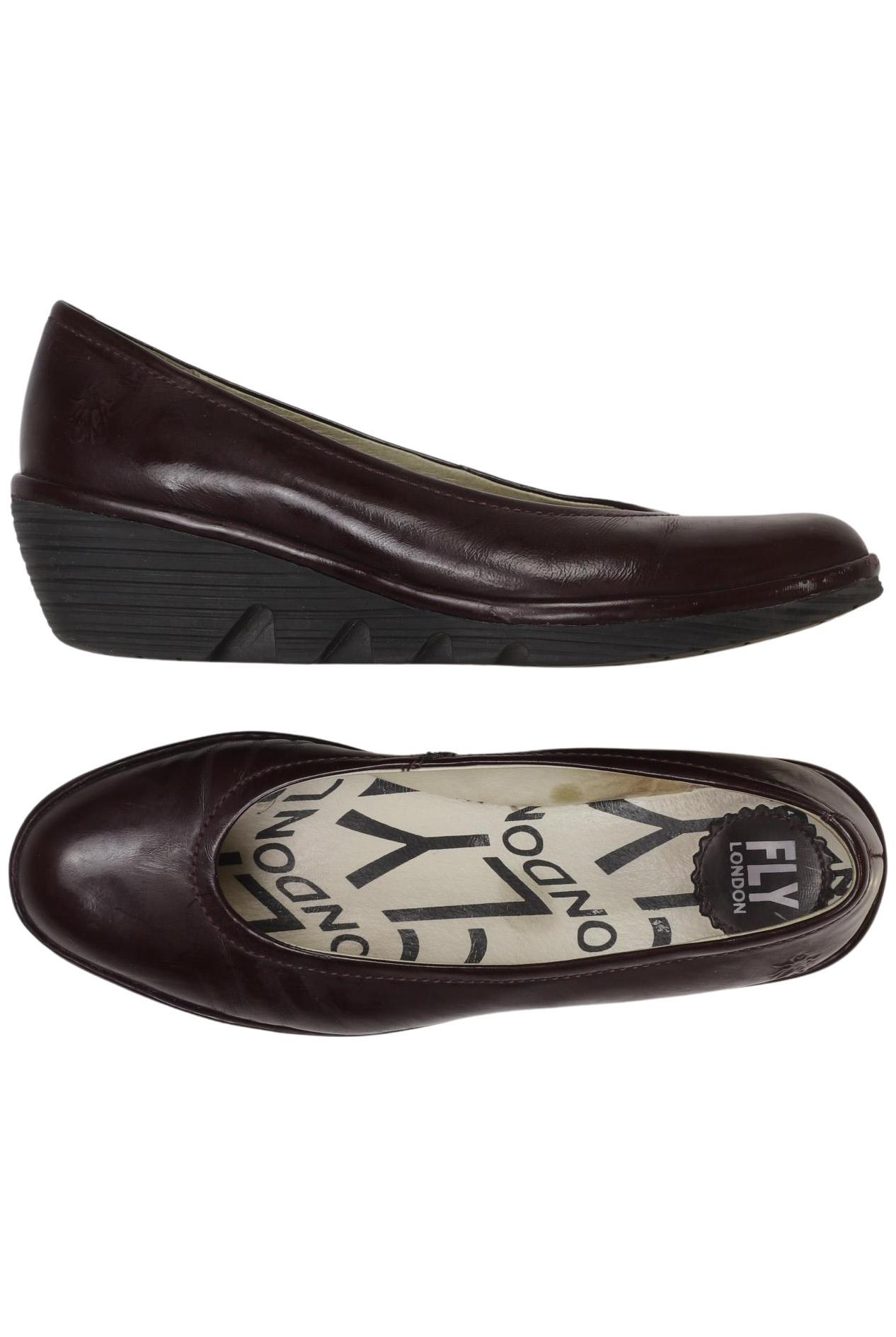 

Fly London Damen Pumps, bordeaux, Gr. 38