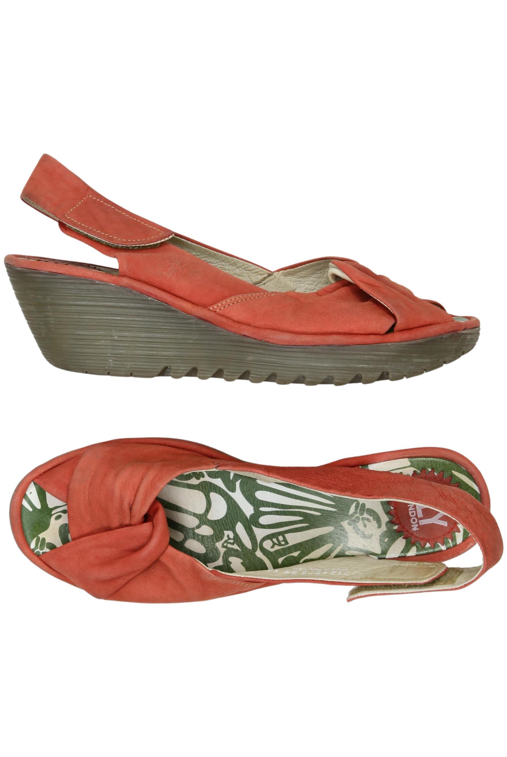 

Fly London Damen Sandale, rot, Gr. 41