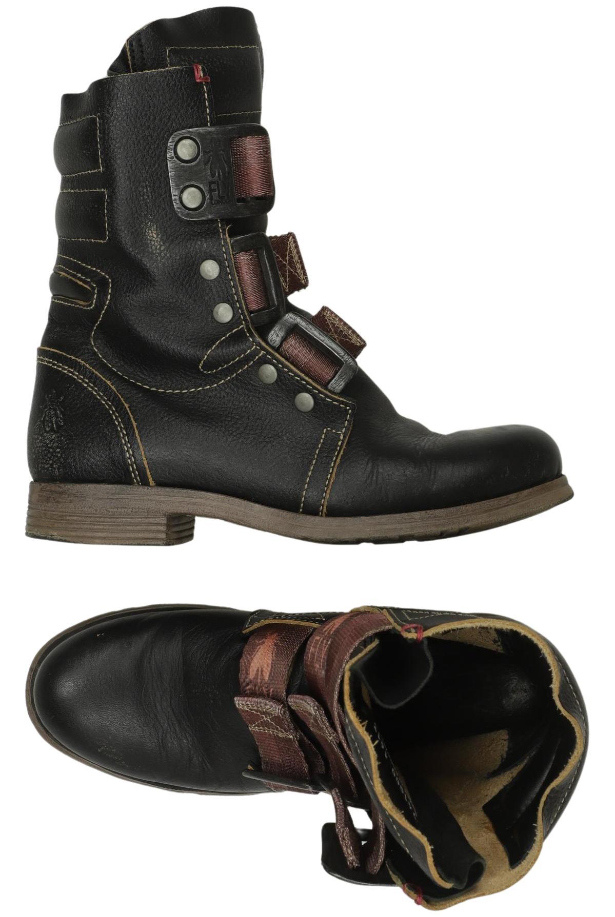 

Fly London Damen Stiefelette, schwarz, Gr. 36