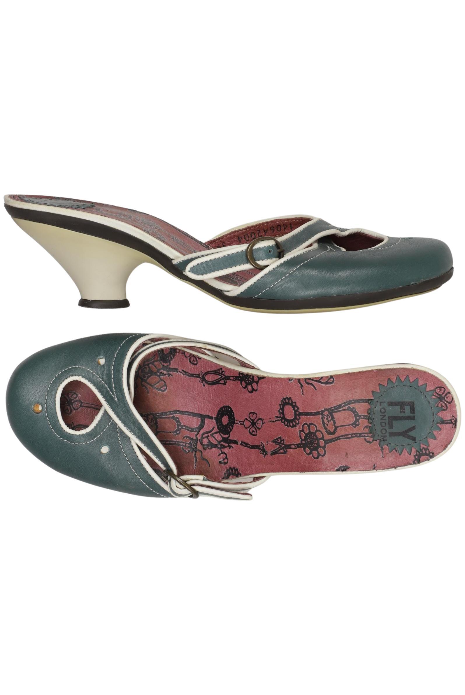 

Fly London Damen Sandale, grün, Gr. 39