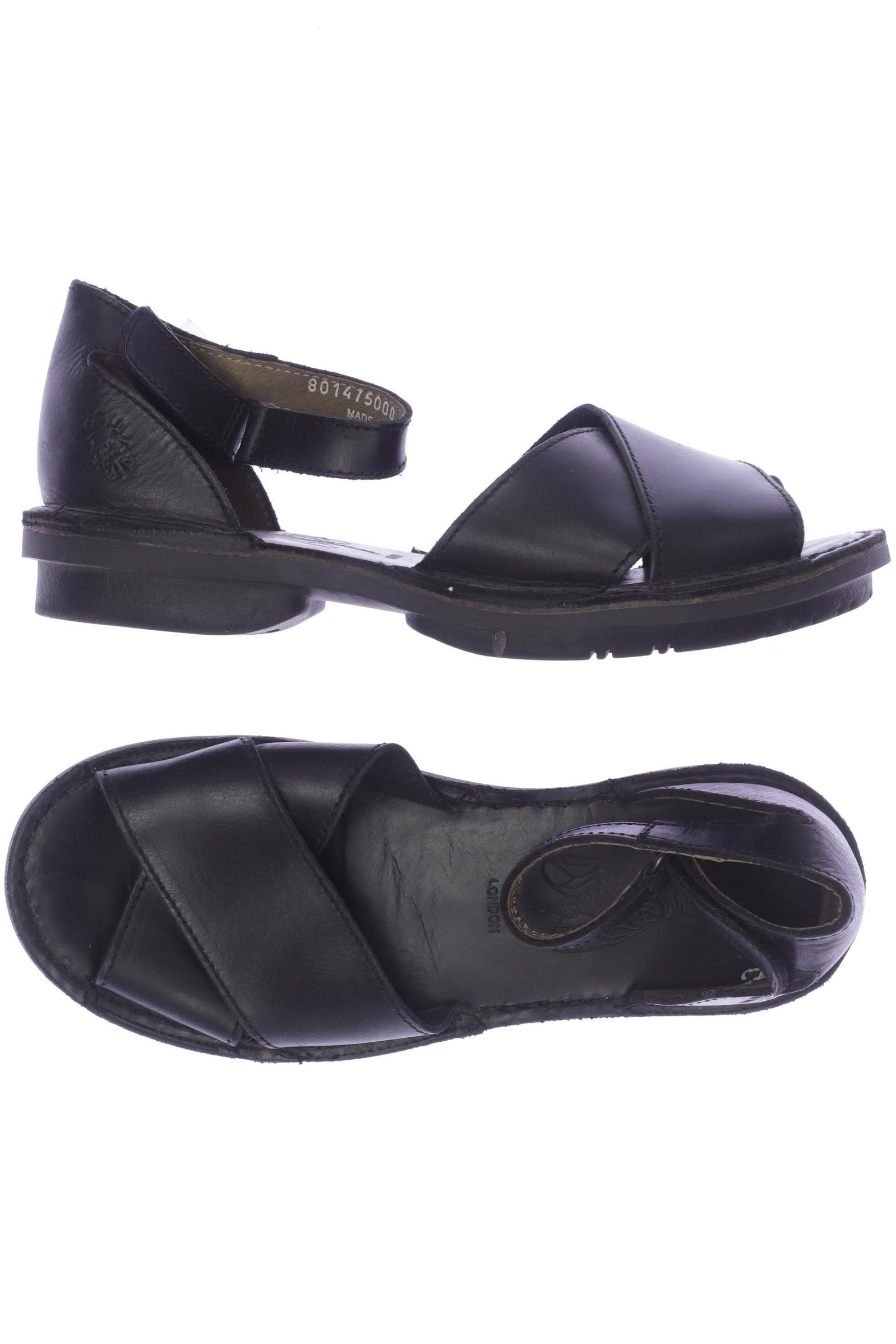 

Fly London Damen Sandale, schwarz, Gr. 38