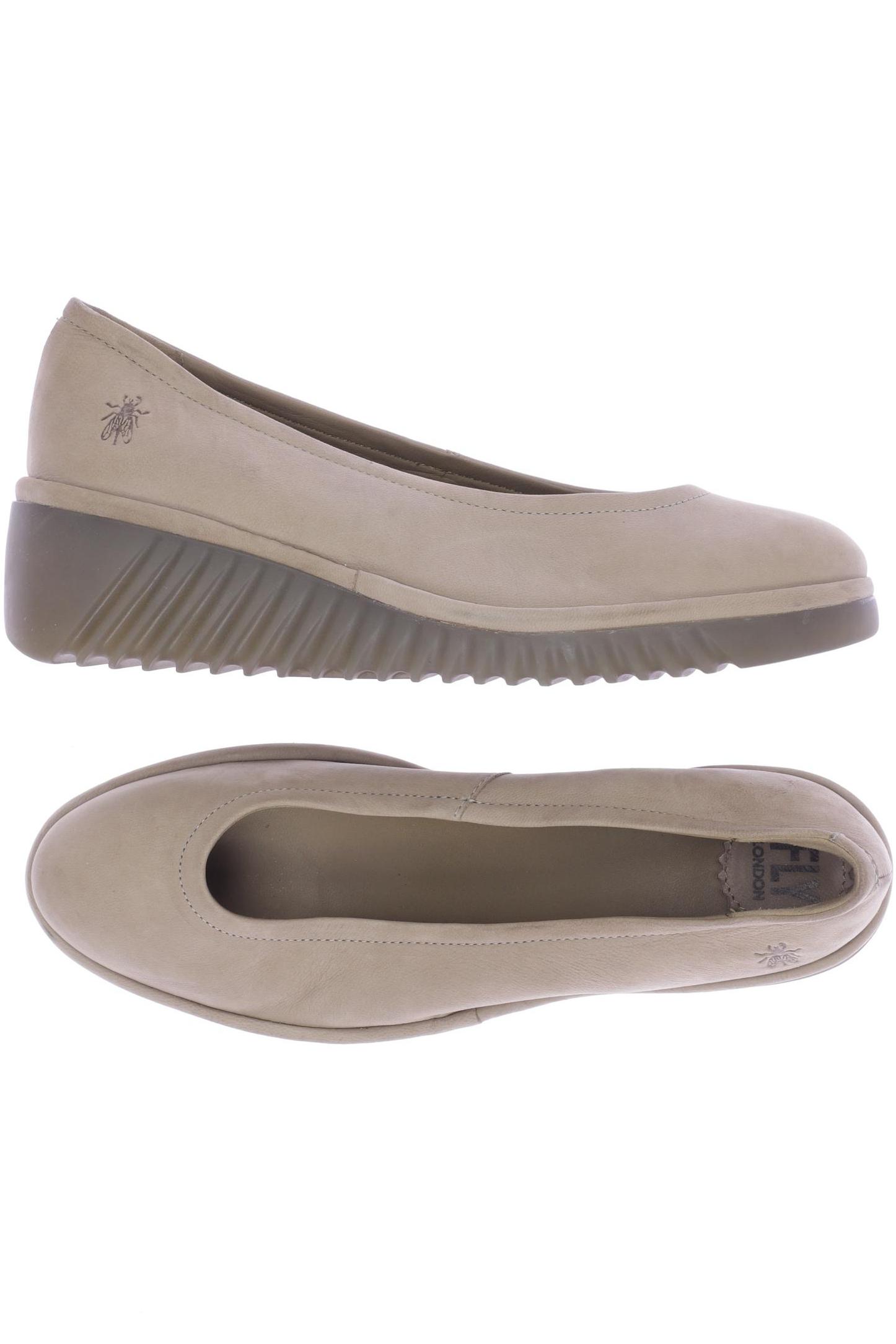 

Fly London Damen Halbschuh, beige, Gr. 40