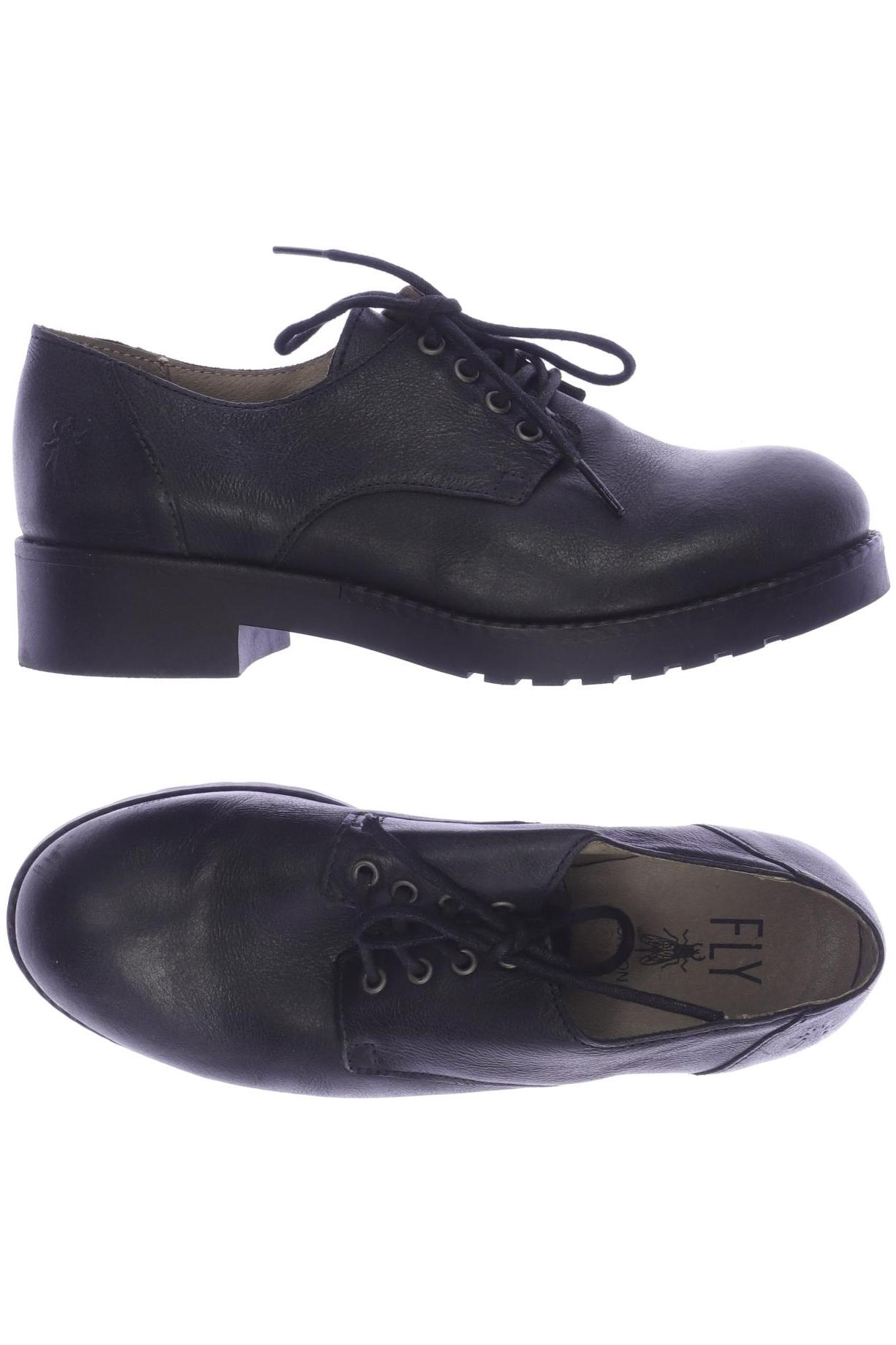 

Fly London Damen Halbschuh, schwarz