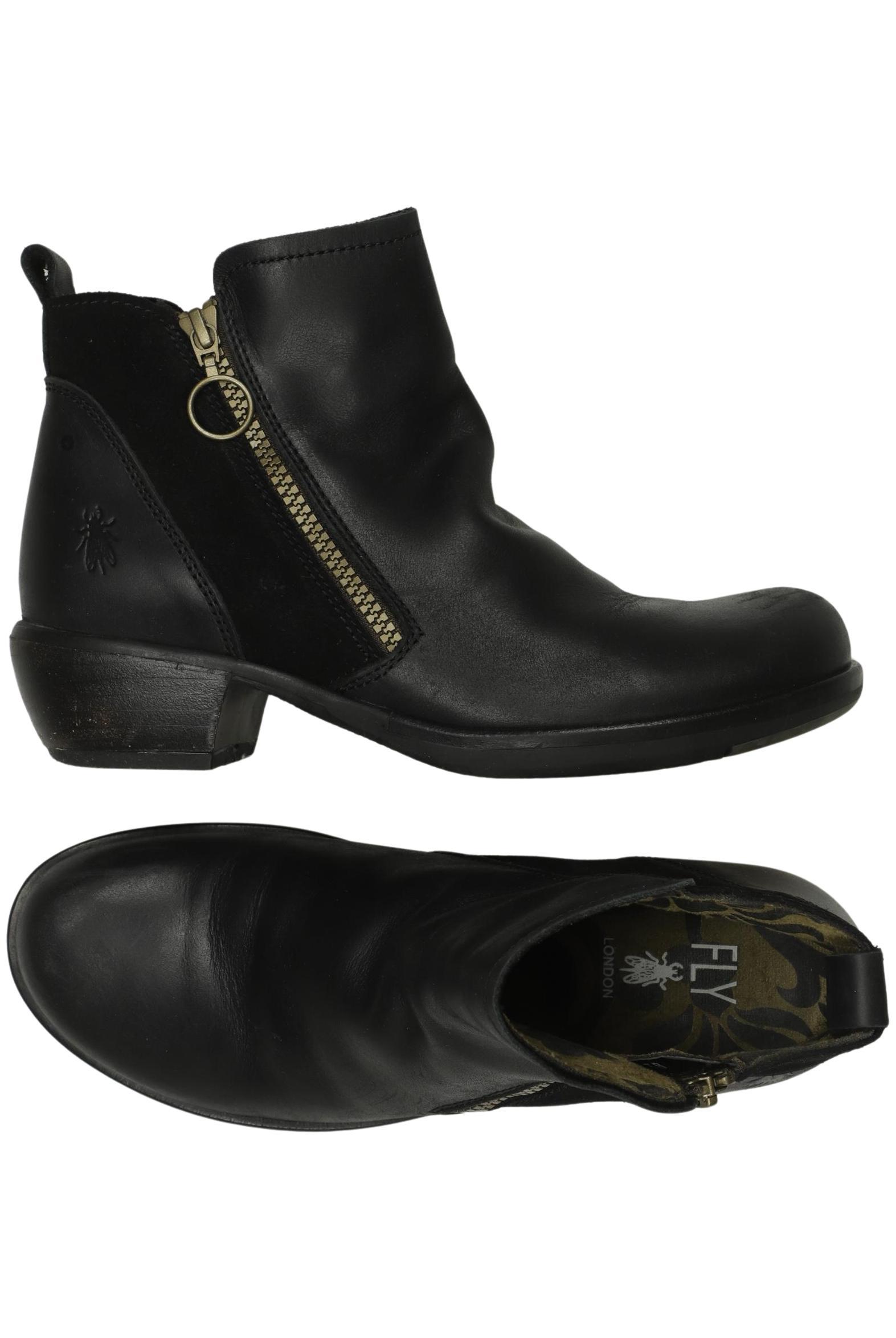 

Fly London Damen Stiefelette, schwarz, Gr. 38