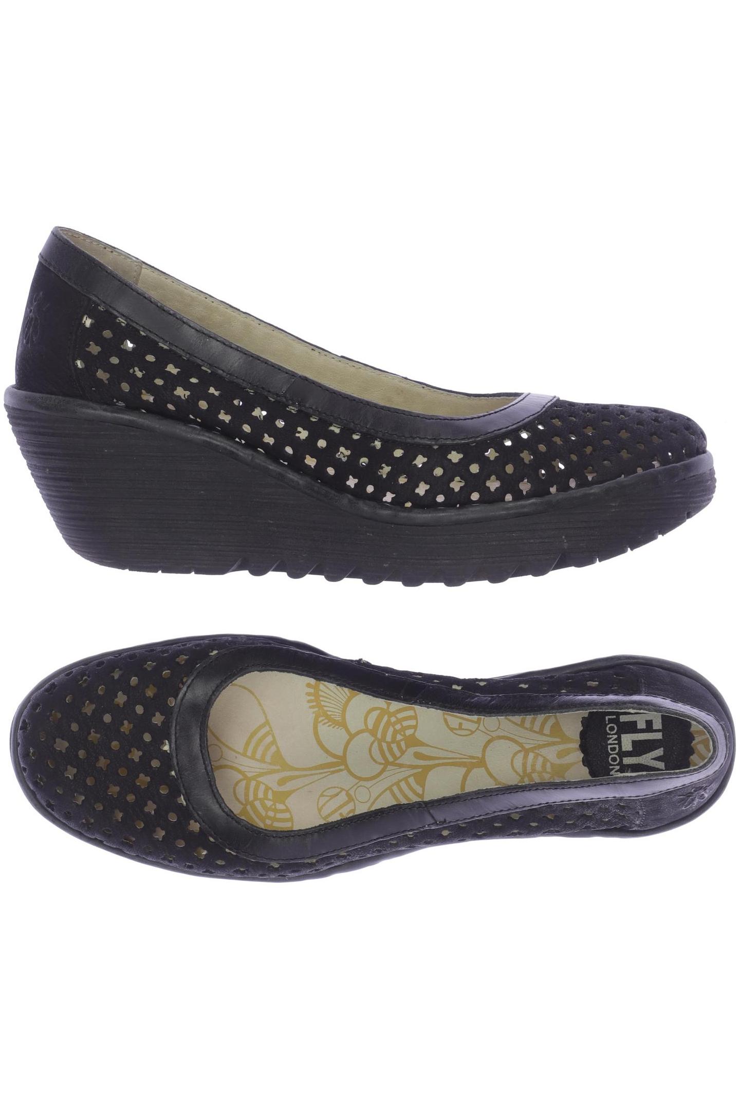 

Fly London Damen Ballerinas, schwarz, Gr. 40