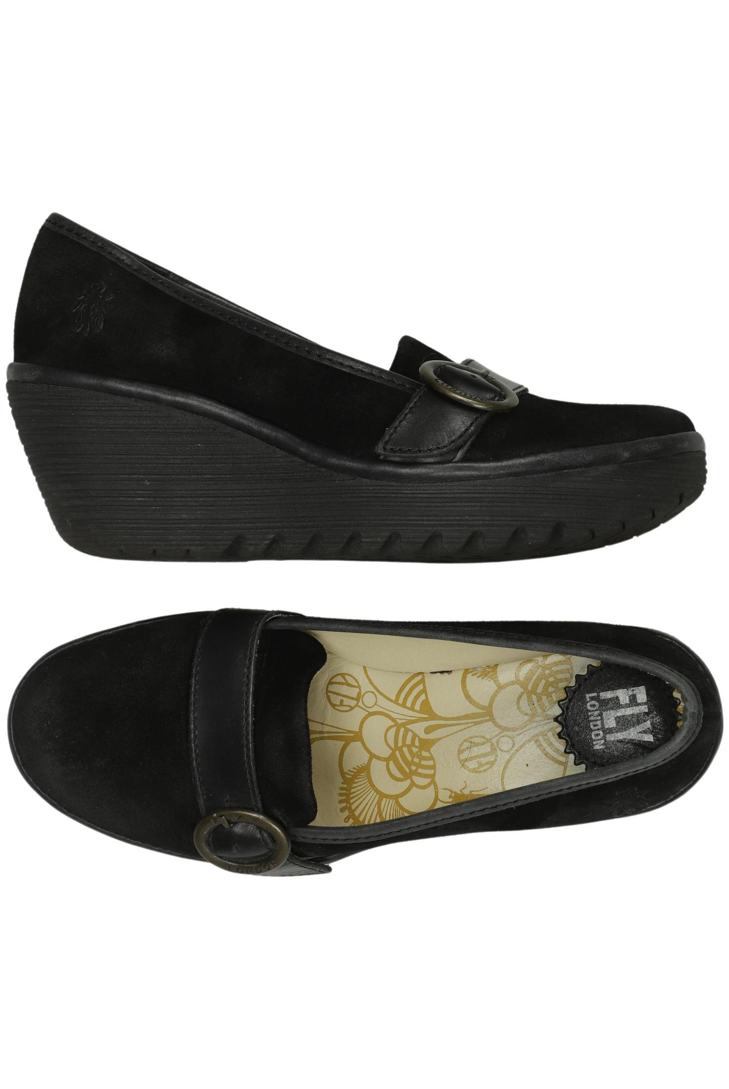 

Fly London Damen Halbschuh, schwarz, Gr. 38