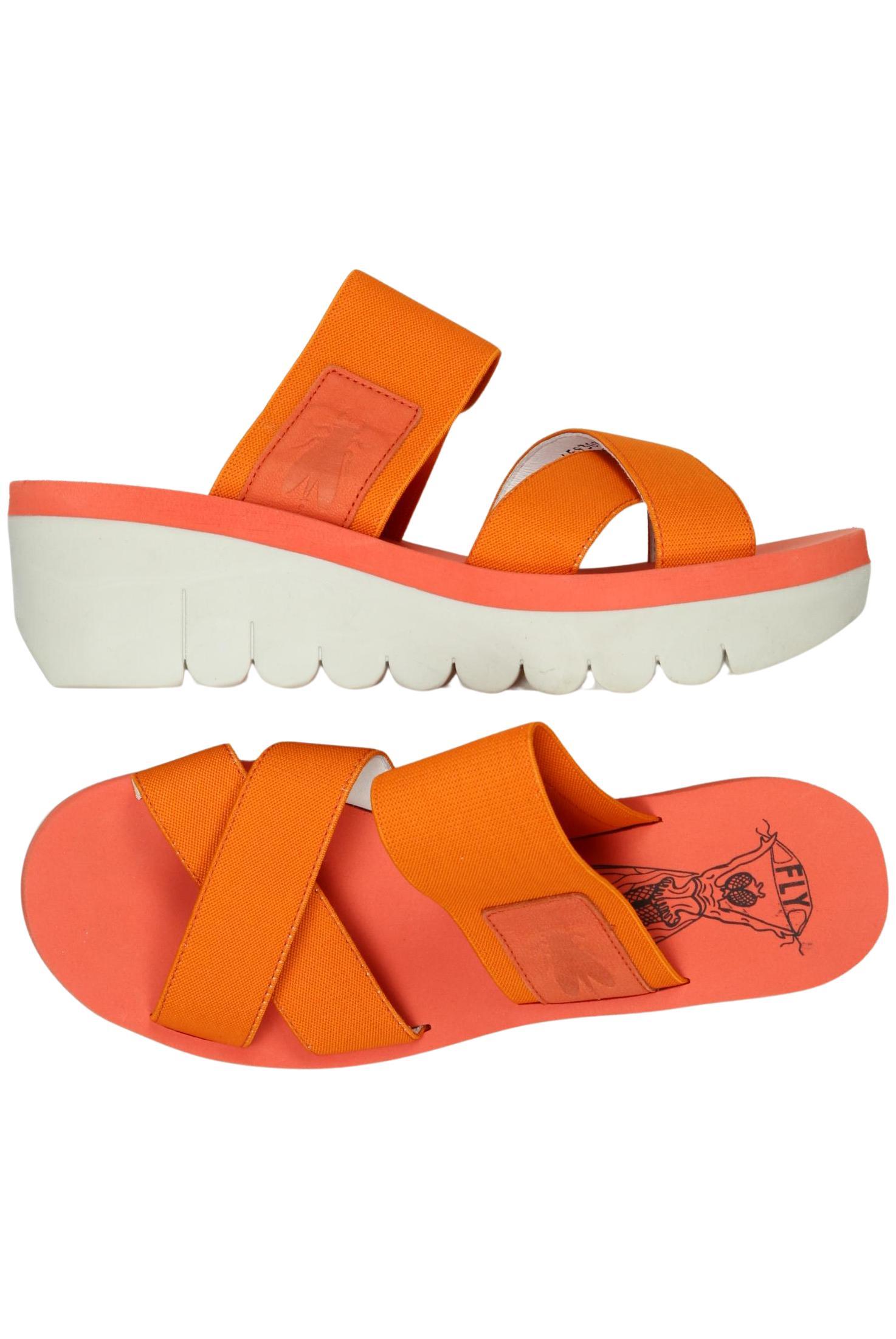 

Fly London Damen Sandale, orange, Gr. 40