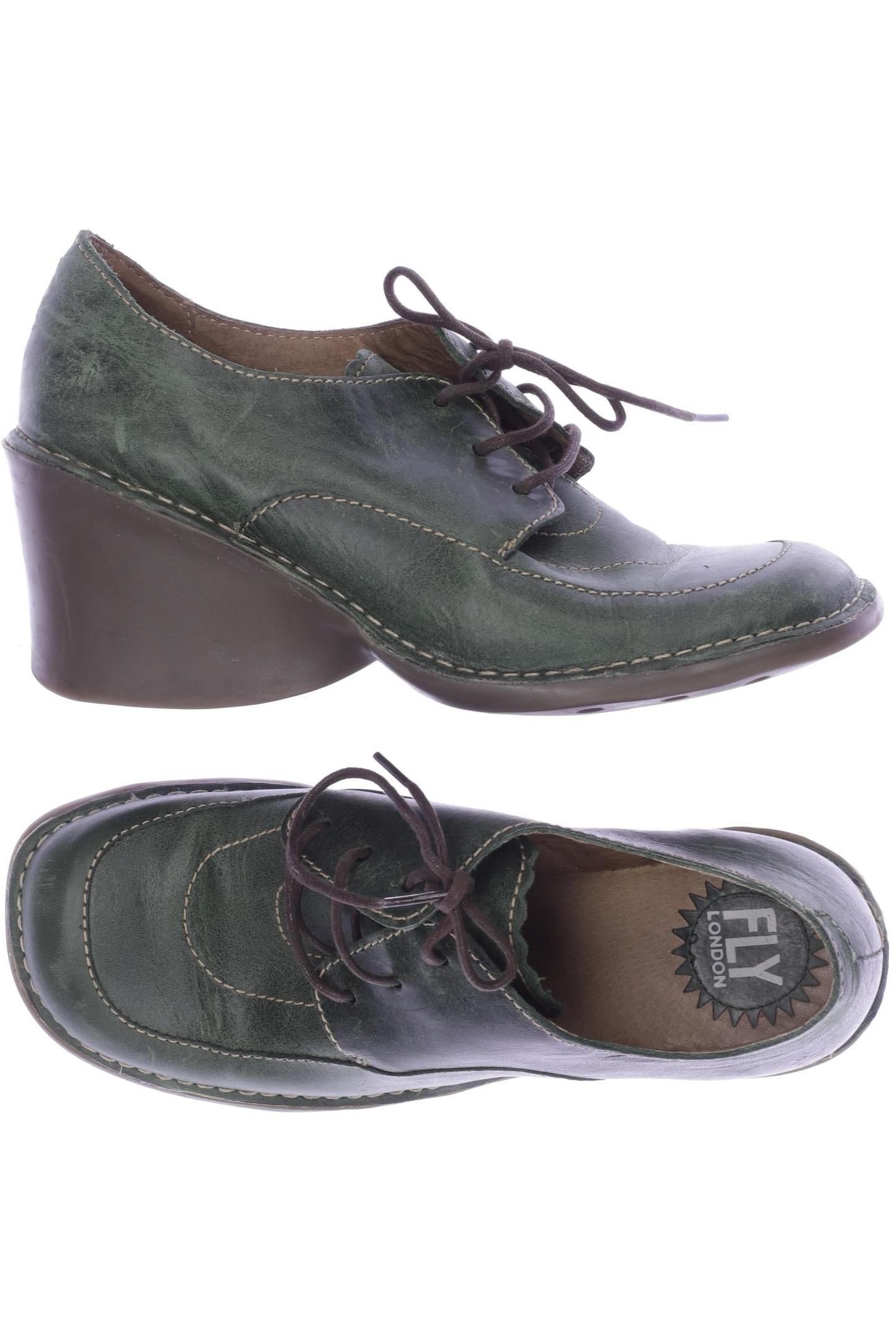 

Fly London Damen Halbschuh, grün, Gr. 38