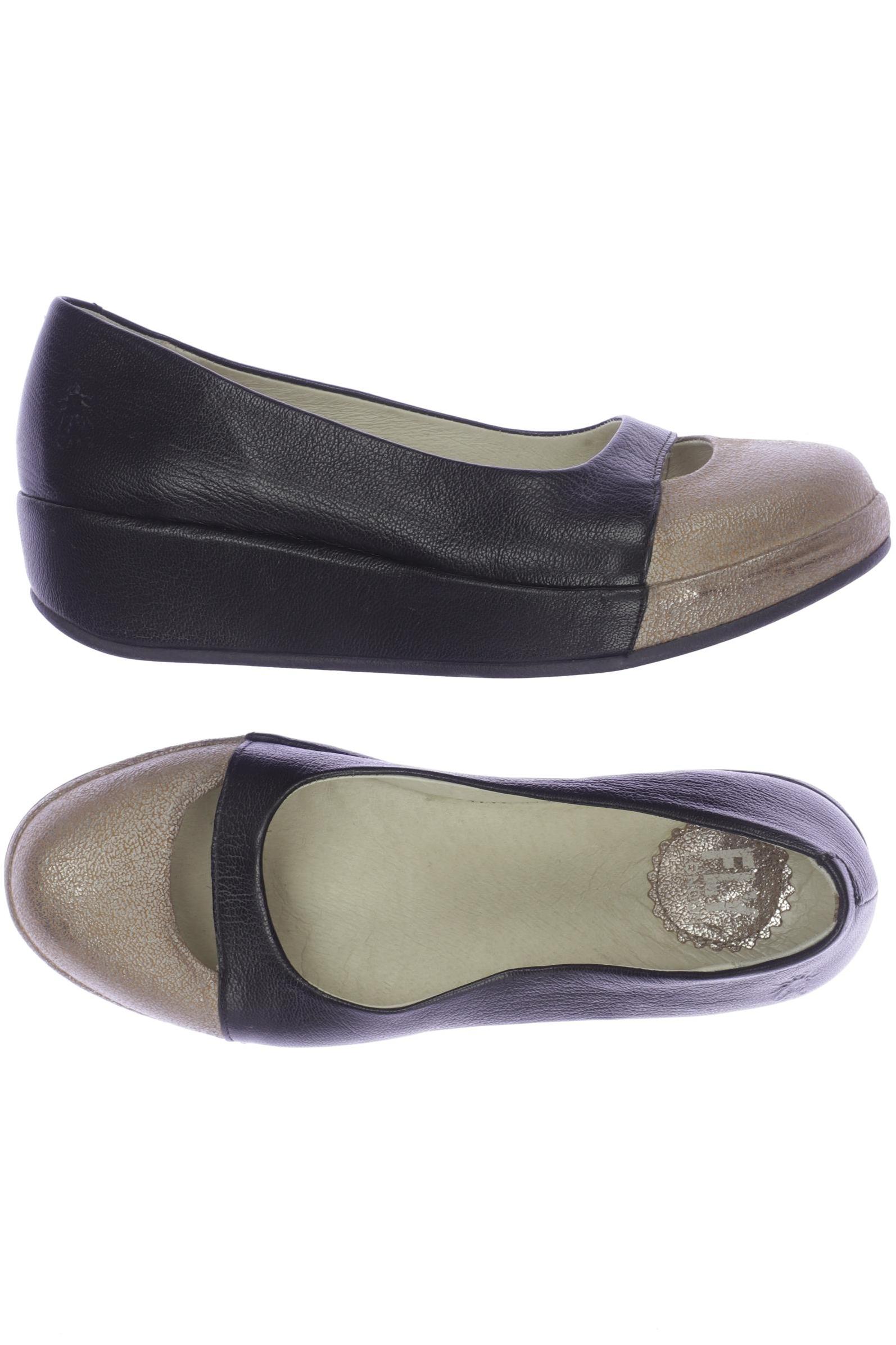 

Fly London Damen Halbschuh, schwarz, Gr. 38