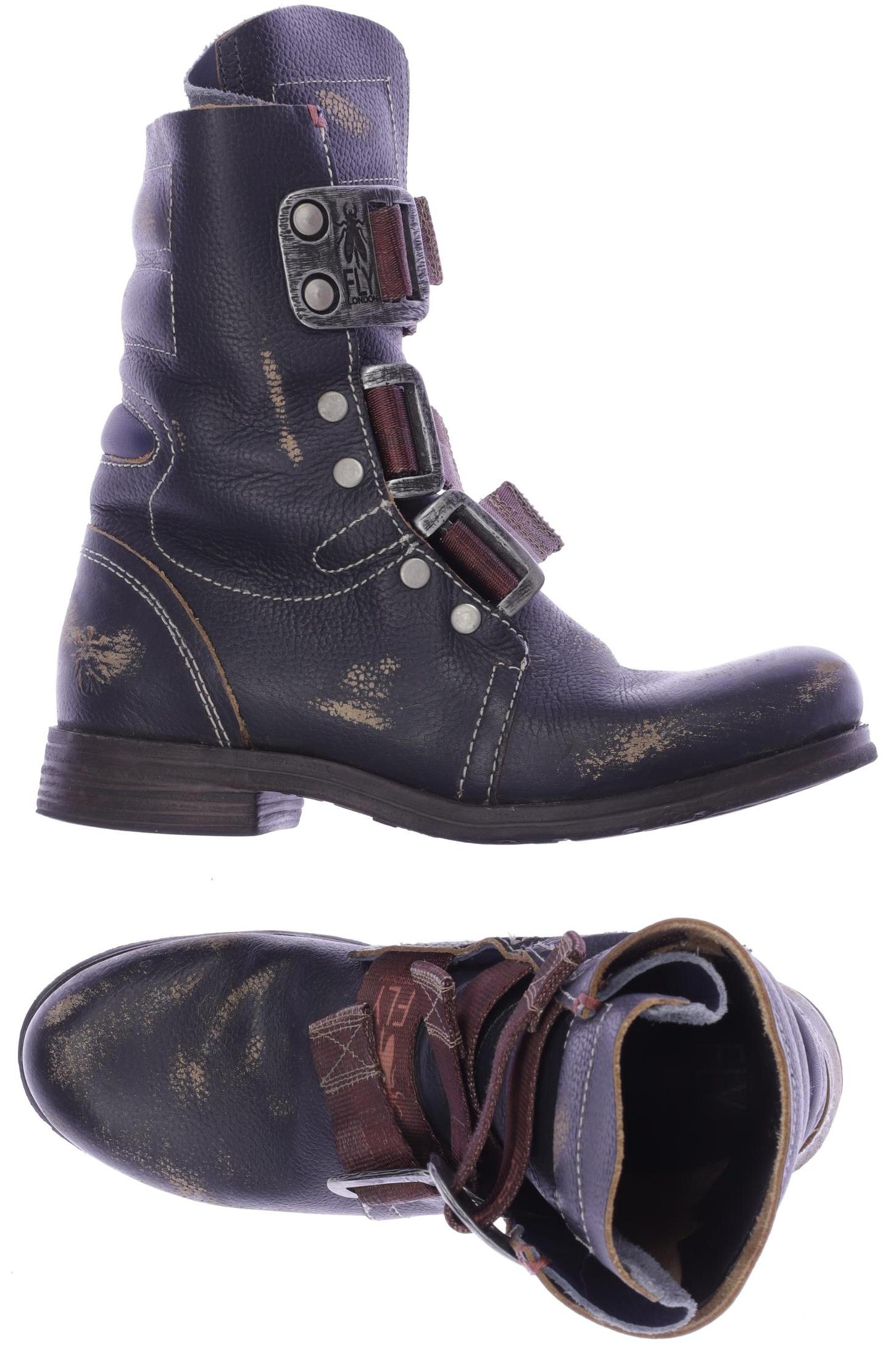 

Fly London Damen Stiefelette, marineblau, Gr. 37