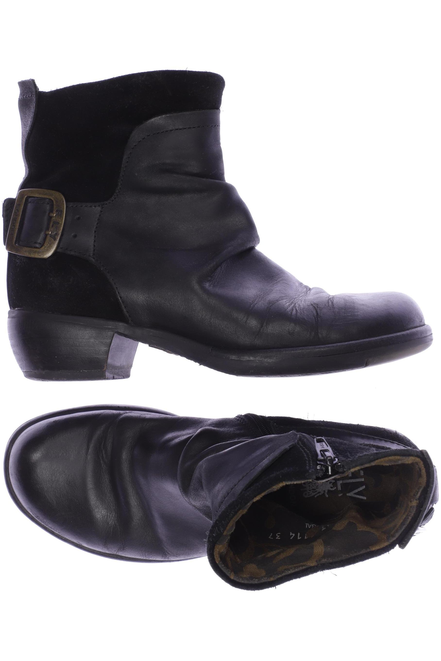 

Fly London Damen Stiefelette, schwarz, Gr. 37