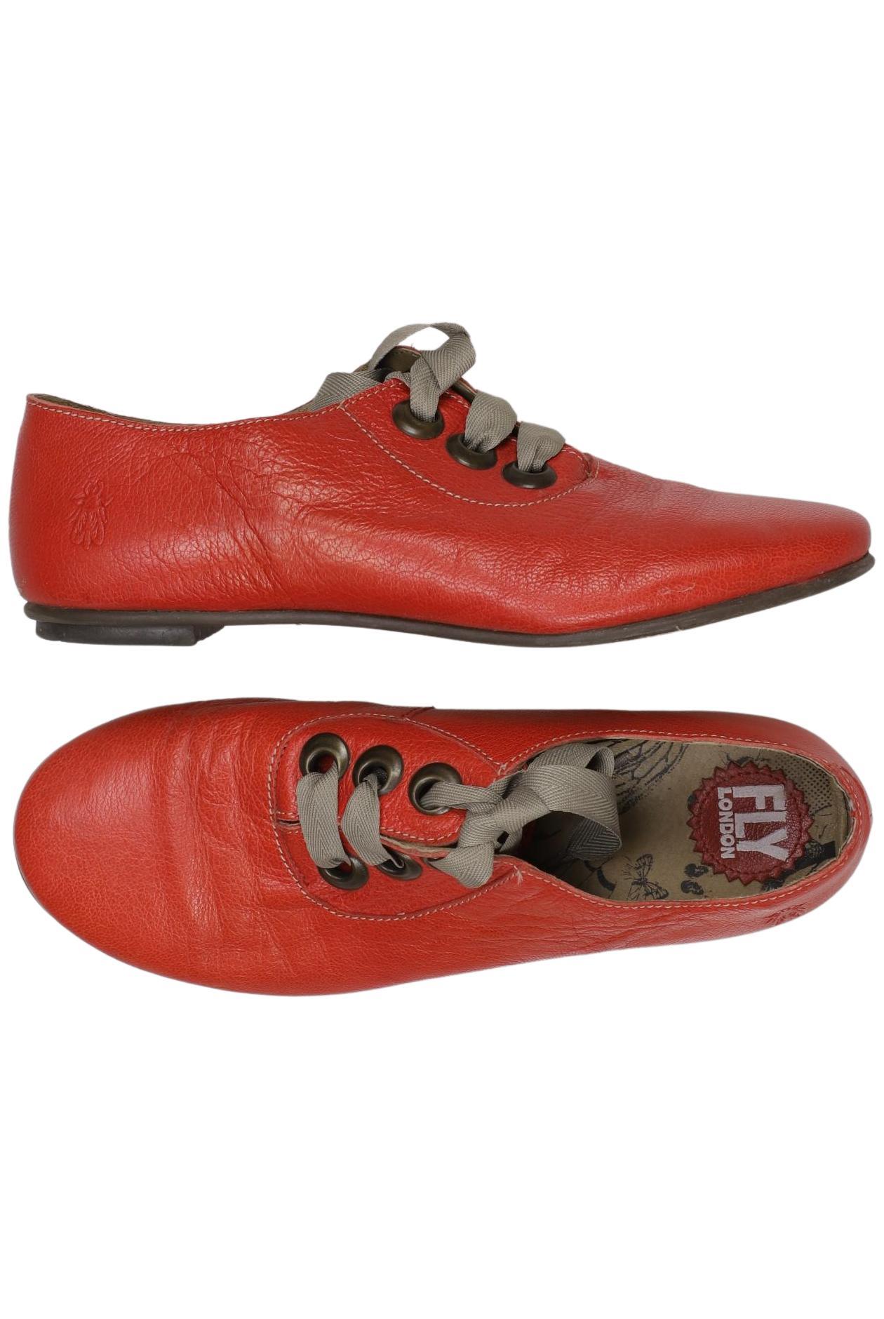 

Fly London Damen Halbschuh, rot, Gr. 40