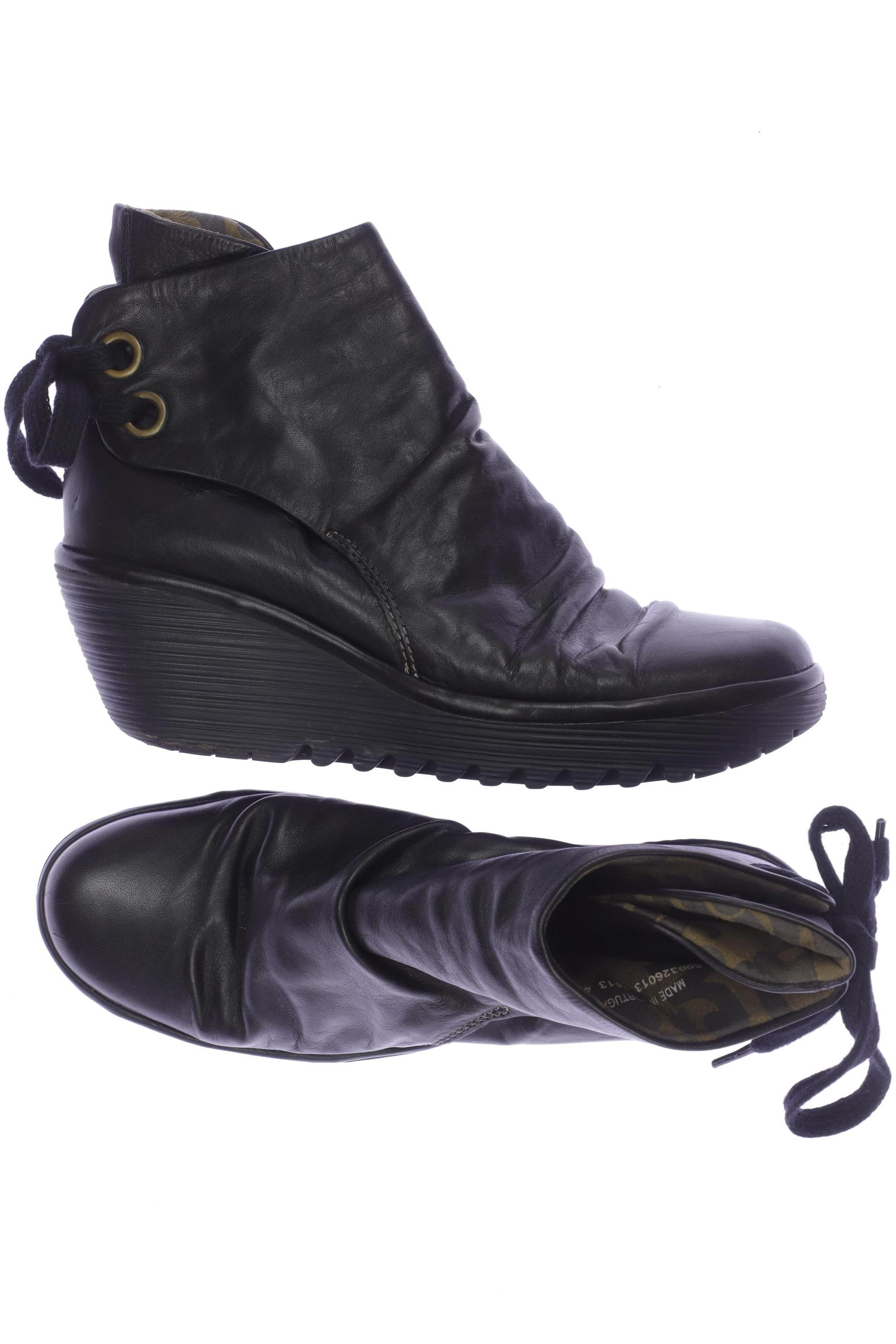 

Fly London Damen Stiefelette, schwarz, Gr. 40
