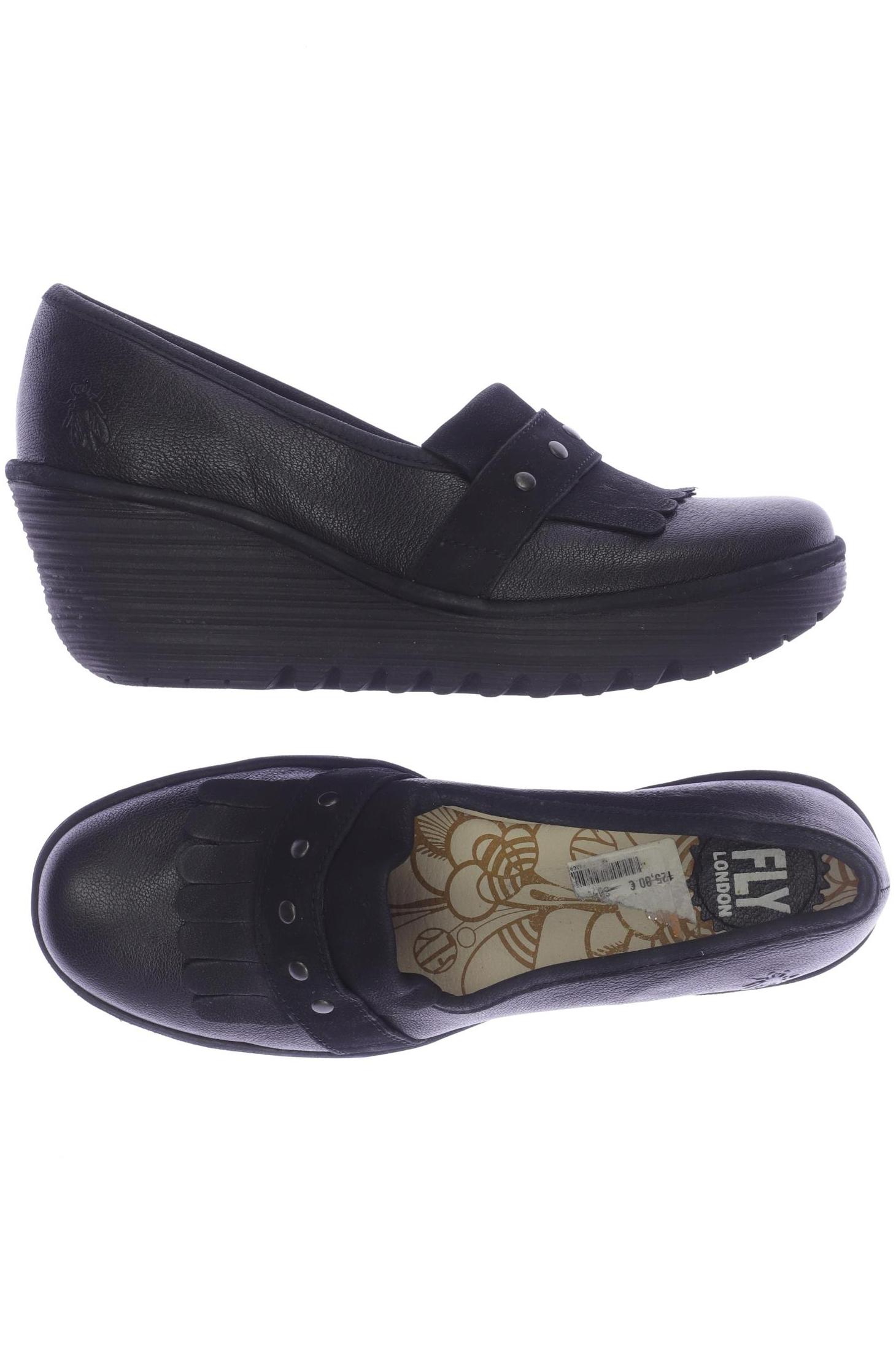 

Fly London Damen Pumps, schwarz, Gr. 40