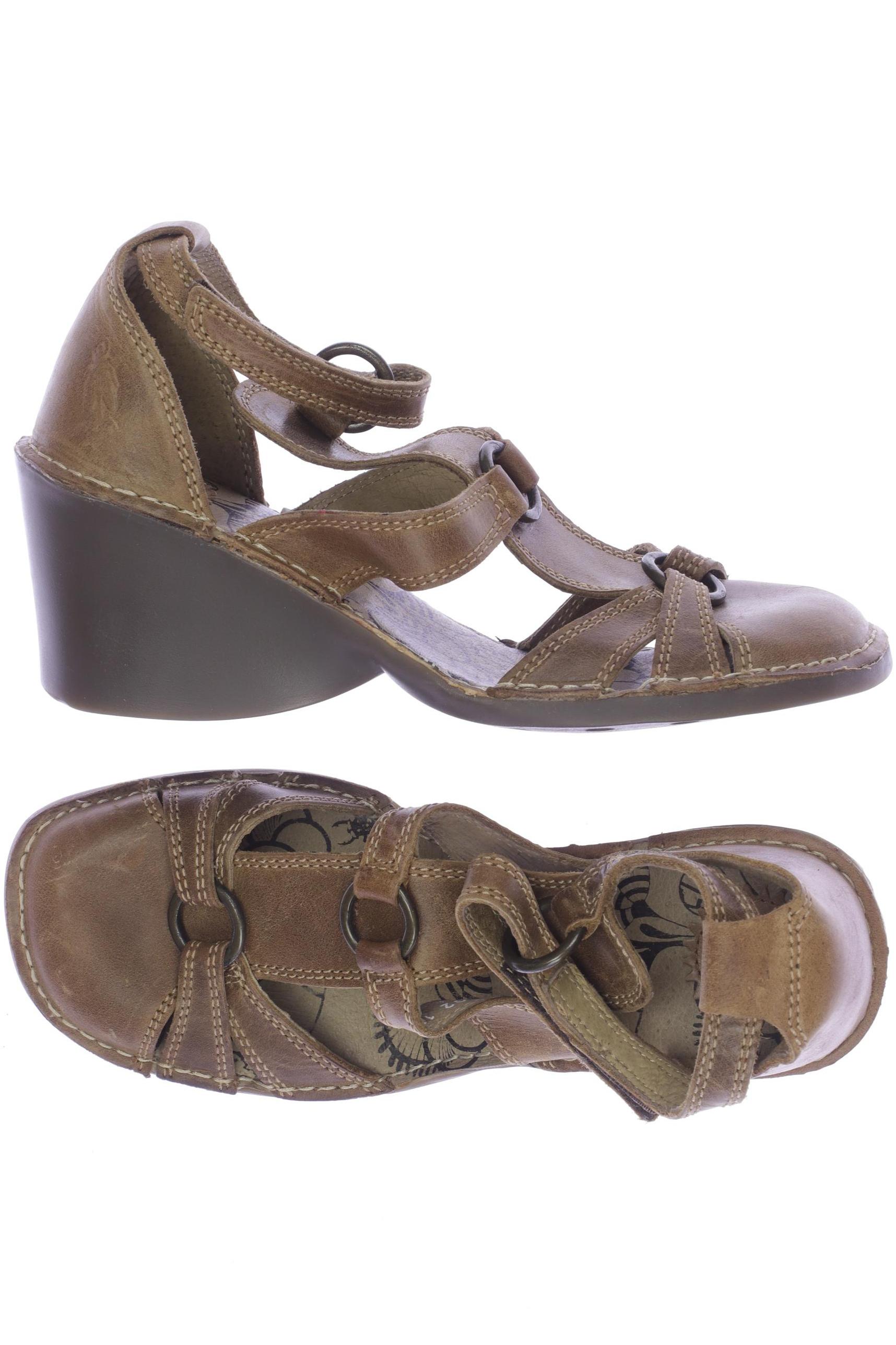 

Fly London Damen Sandale, braun, Gr. 38