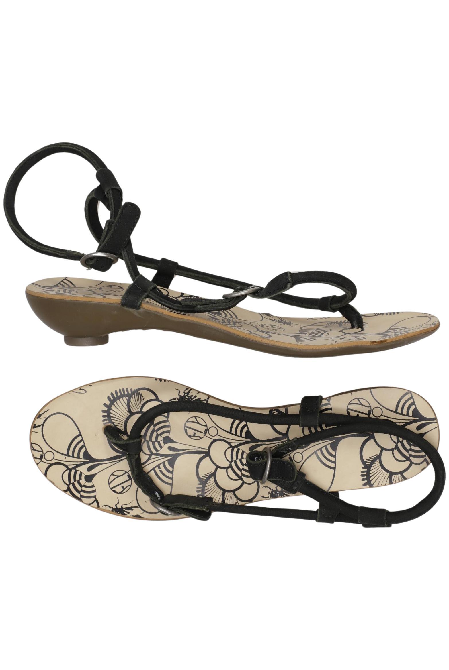 

Fly London Damen Sandale, schwarz, Gr. 37