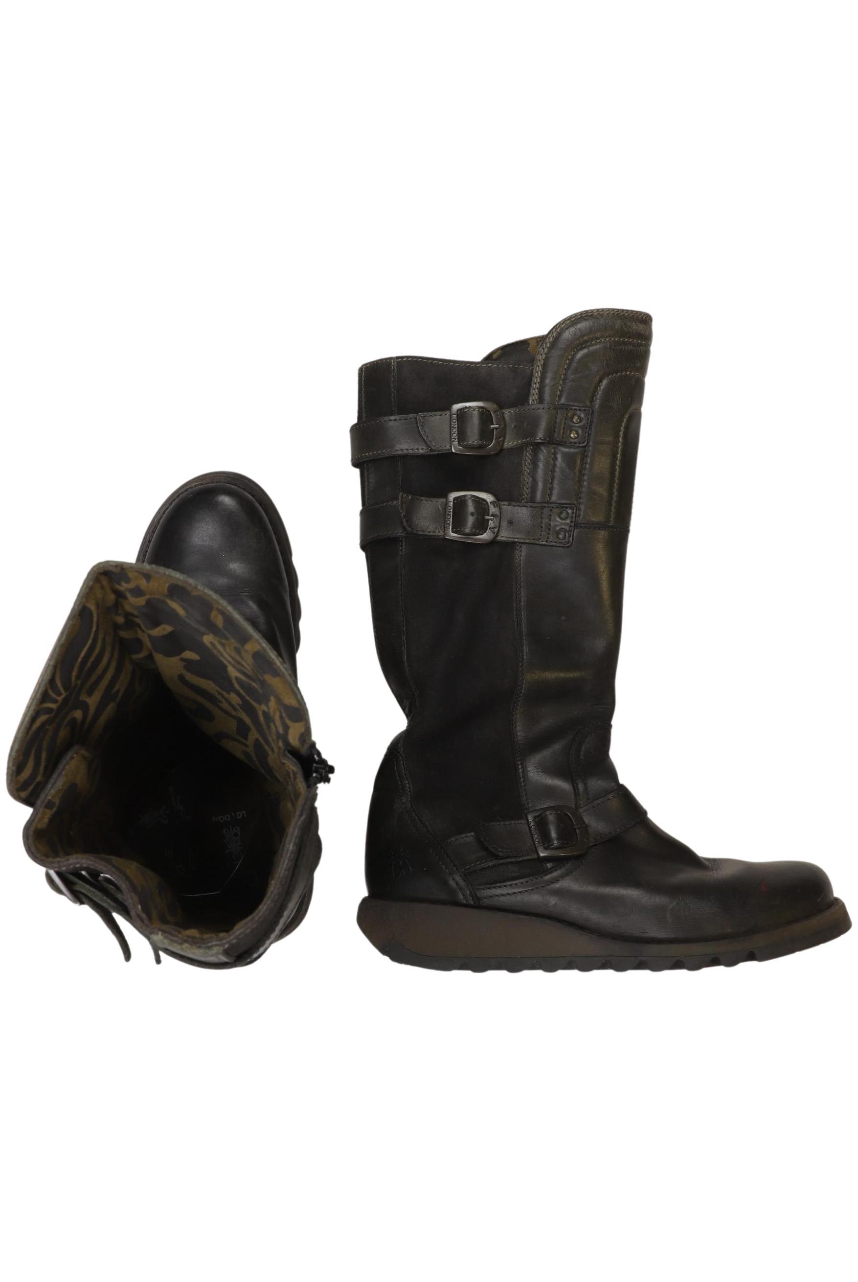 

Fly London Damen Stiefel, schwarz, Gr. 40