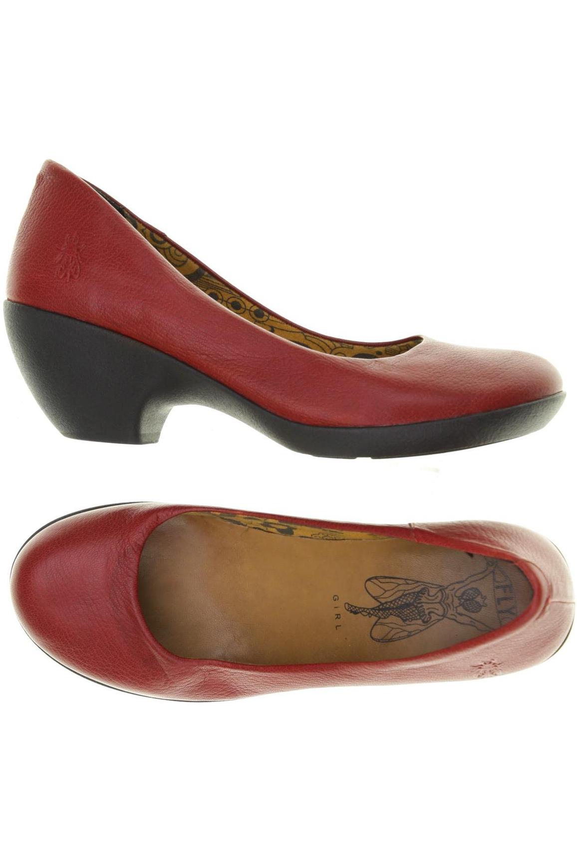

Fly London Damen Pumps, rot, Gr. 39