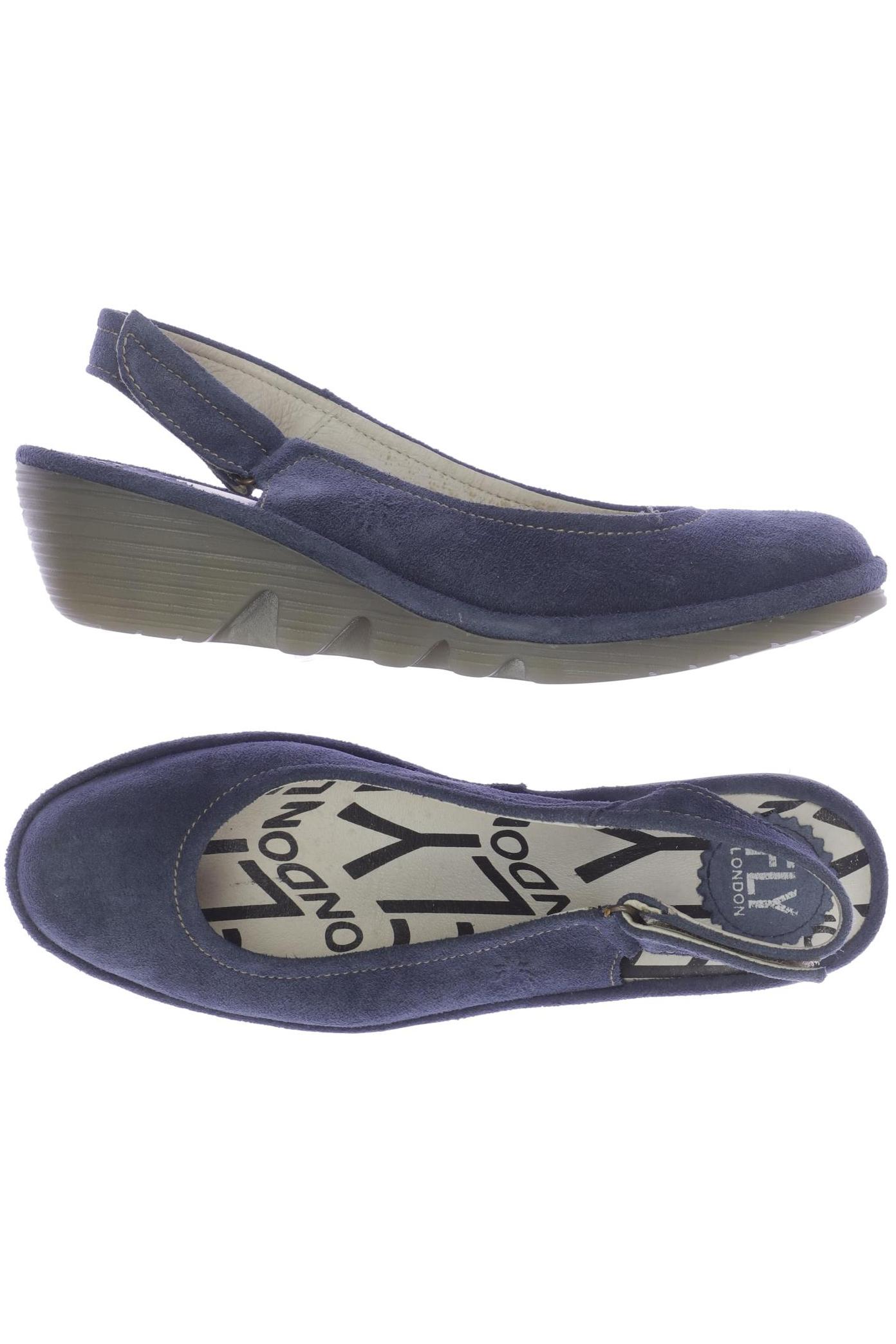 

Fly London Damen Pumps, blau, Gr. 40
