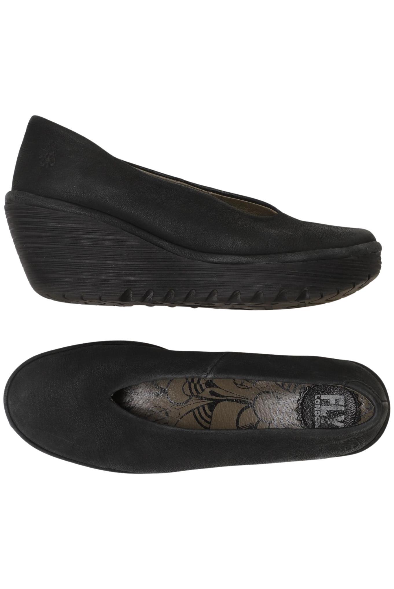 

Fly London Damen Pumps, schwarz, Gr. 38