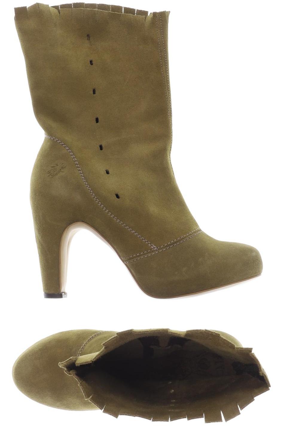 

Fly London Damen Stiefelette, grün, Gr. 38