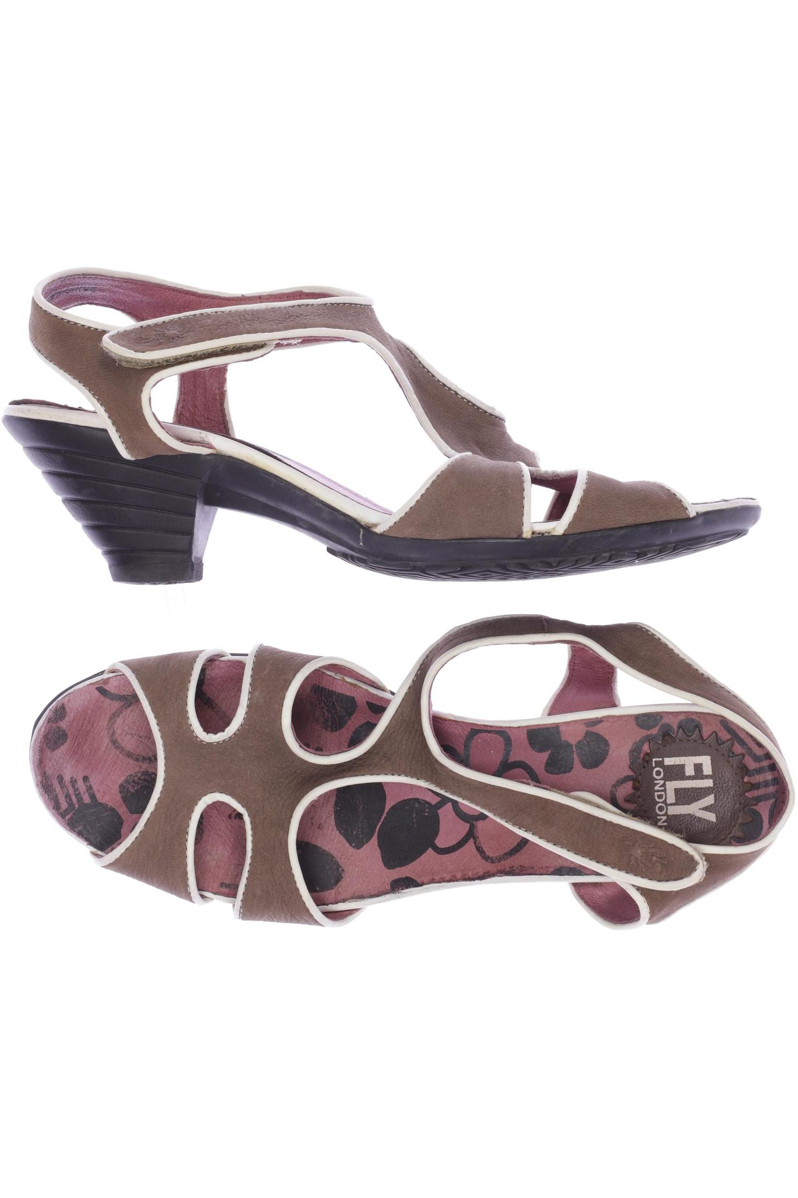 

Fly London Damen Sandale, braun, Gr. 40
