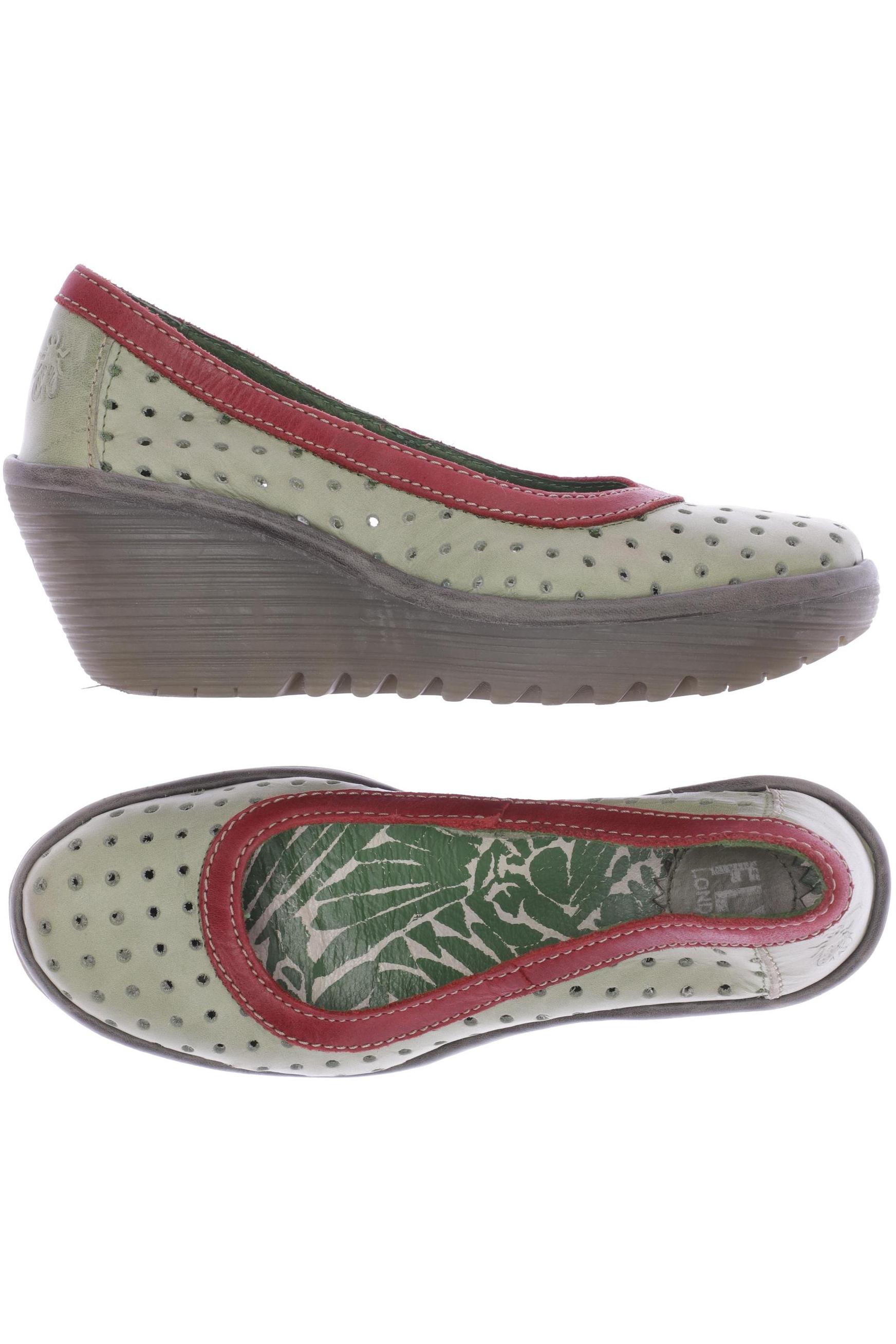 

Fly London Damen Pumps, hellgrün