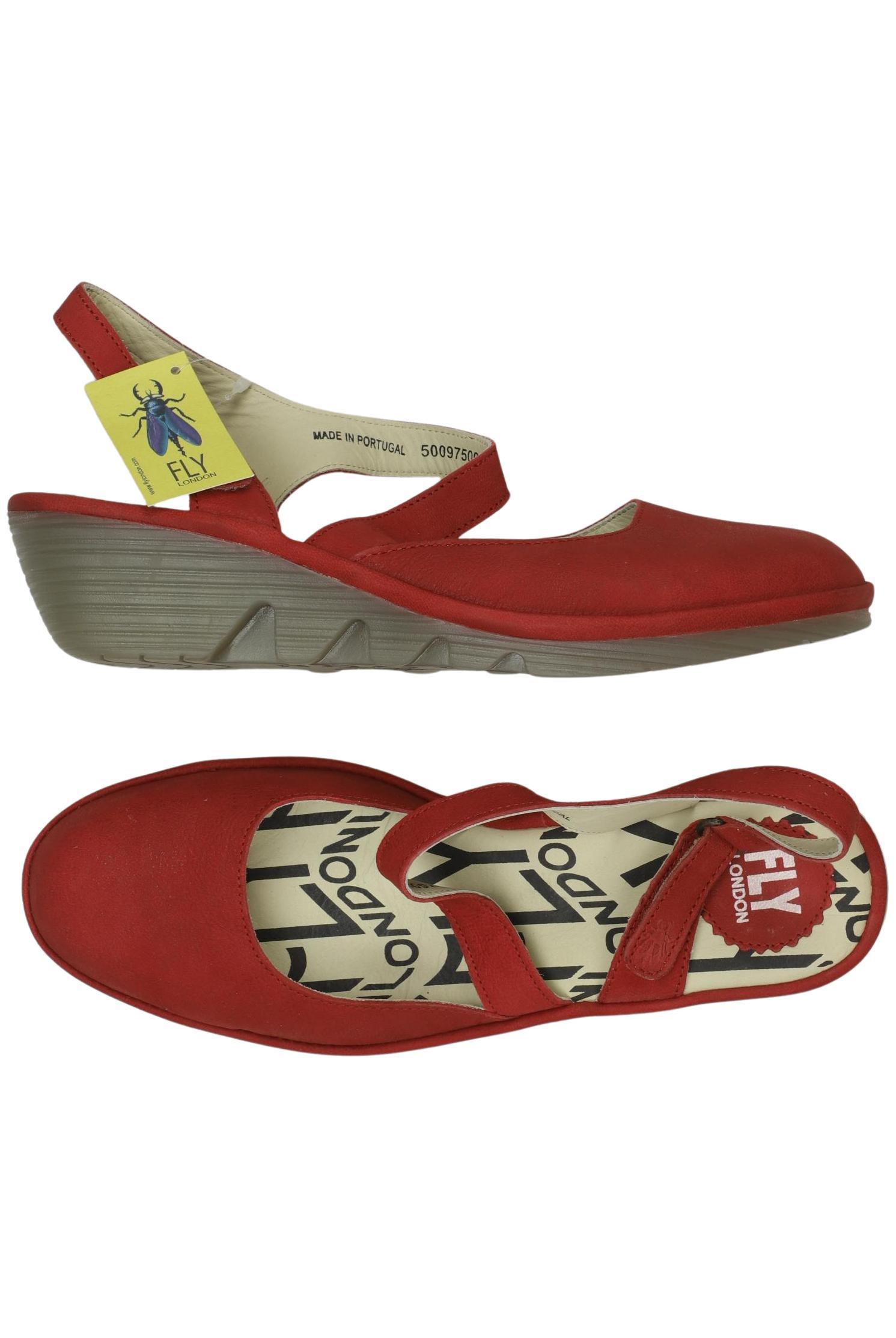 

Fly London Damen Sandale, rot, Gr. 40