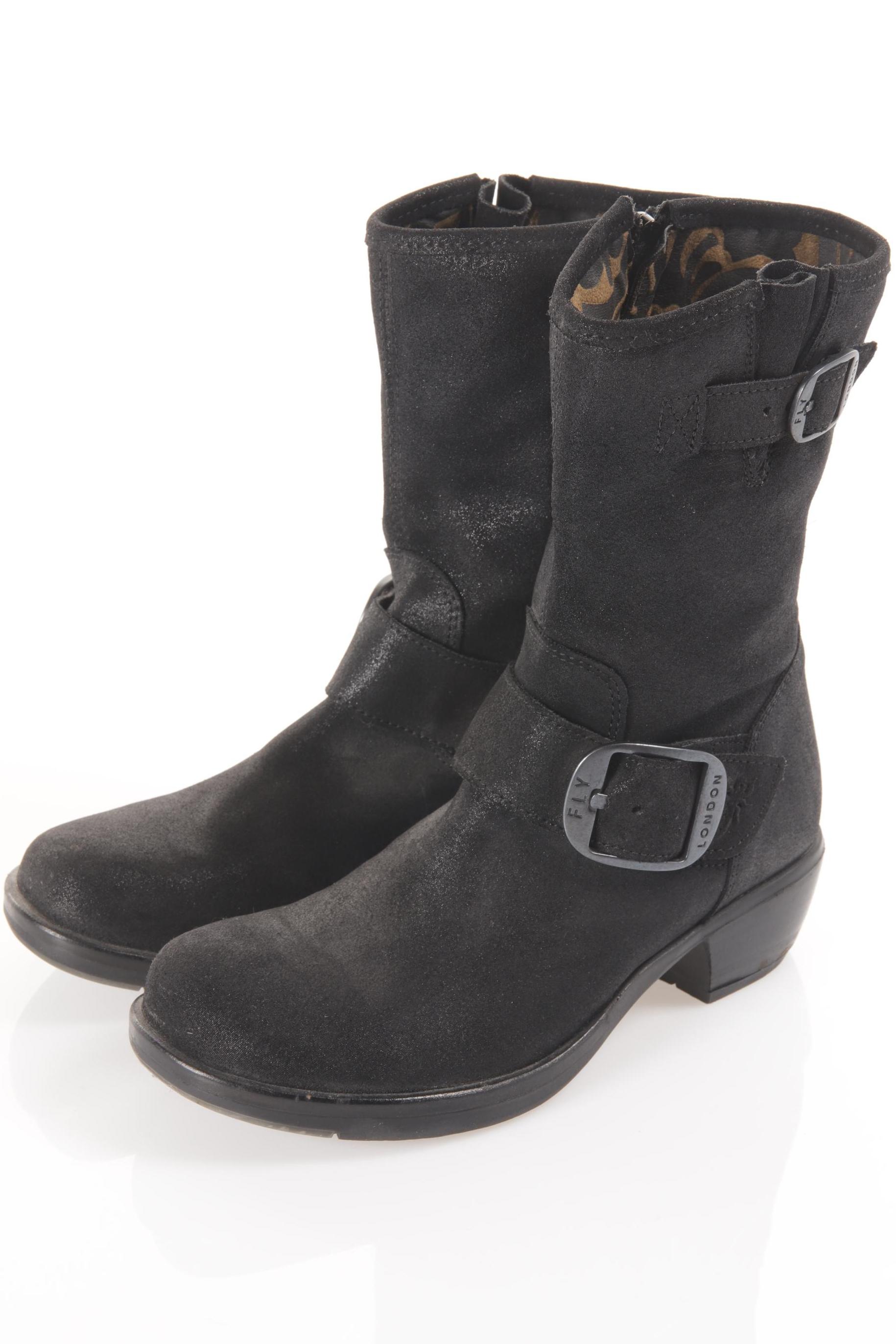 

Fly London Damen Stiefelette, schwarz