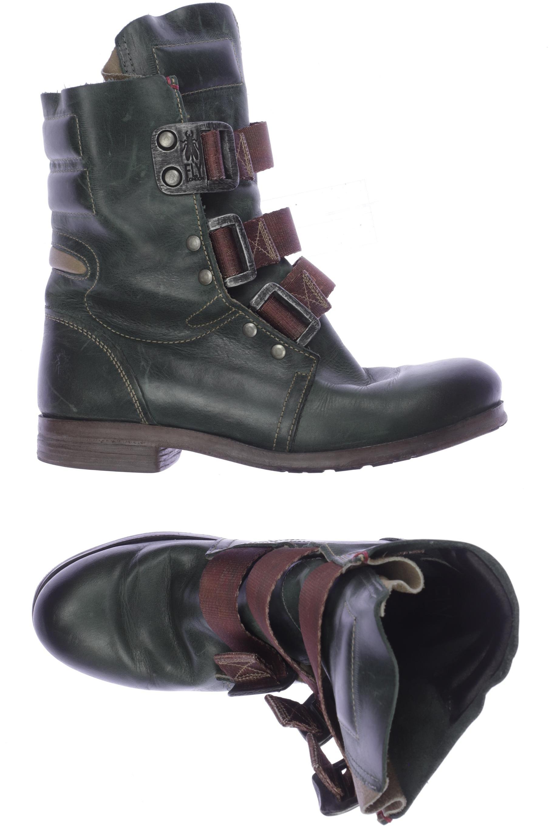 

Fly London Damen Stiefel, grün, Gr. 41