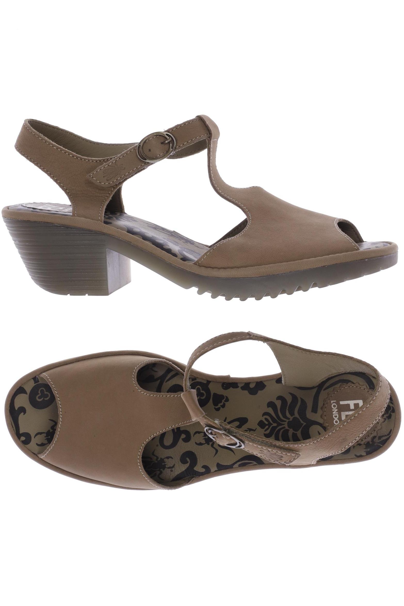 

Fly London Damen Sandale, braun, Gr. 40
