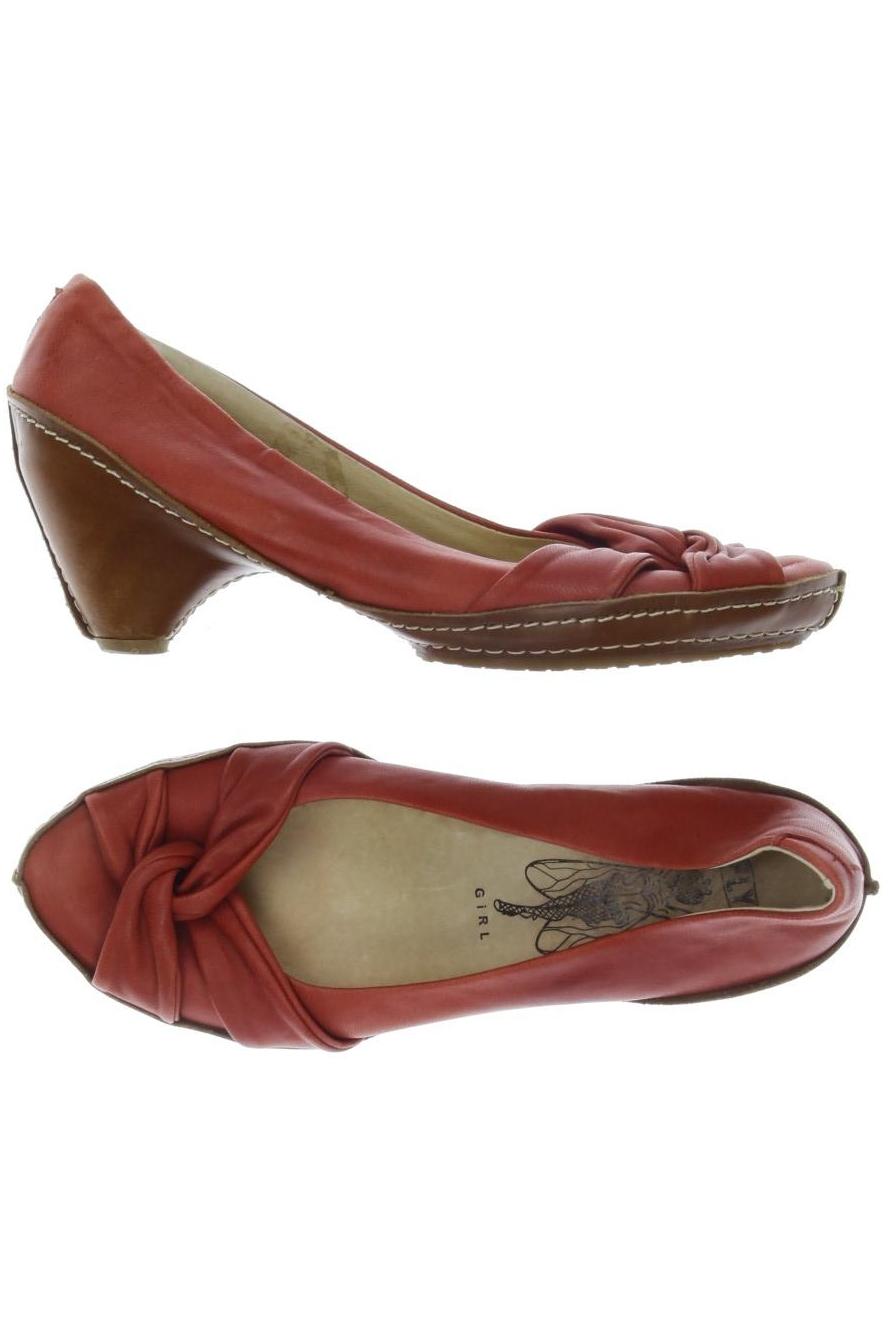 

Fly London Damen Pumps, rot, Gr. 39