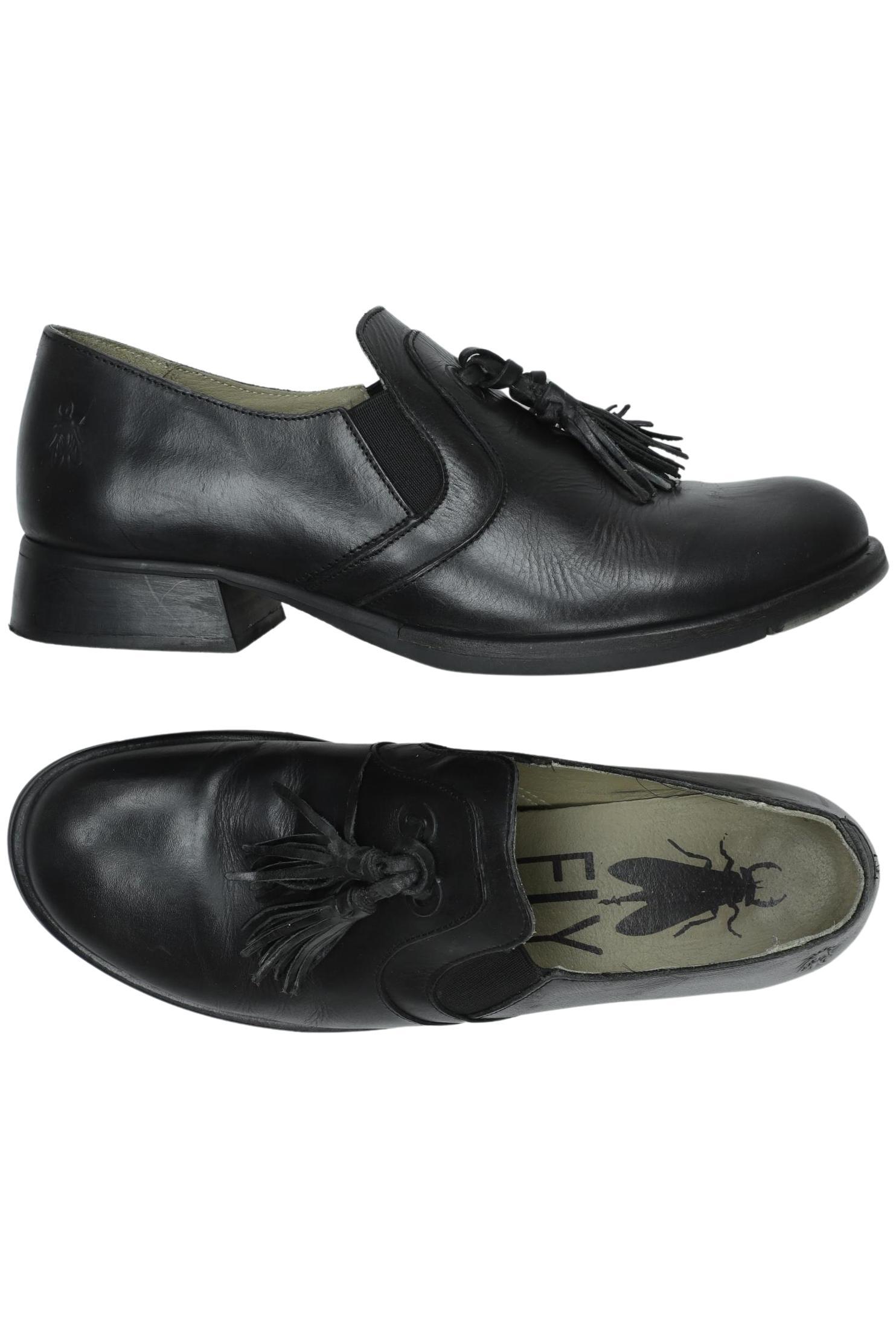 

Fly London Damen Halbschuh, schwarz, Gr. 41