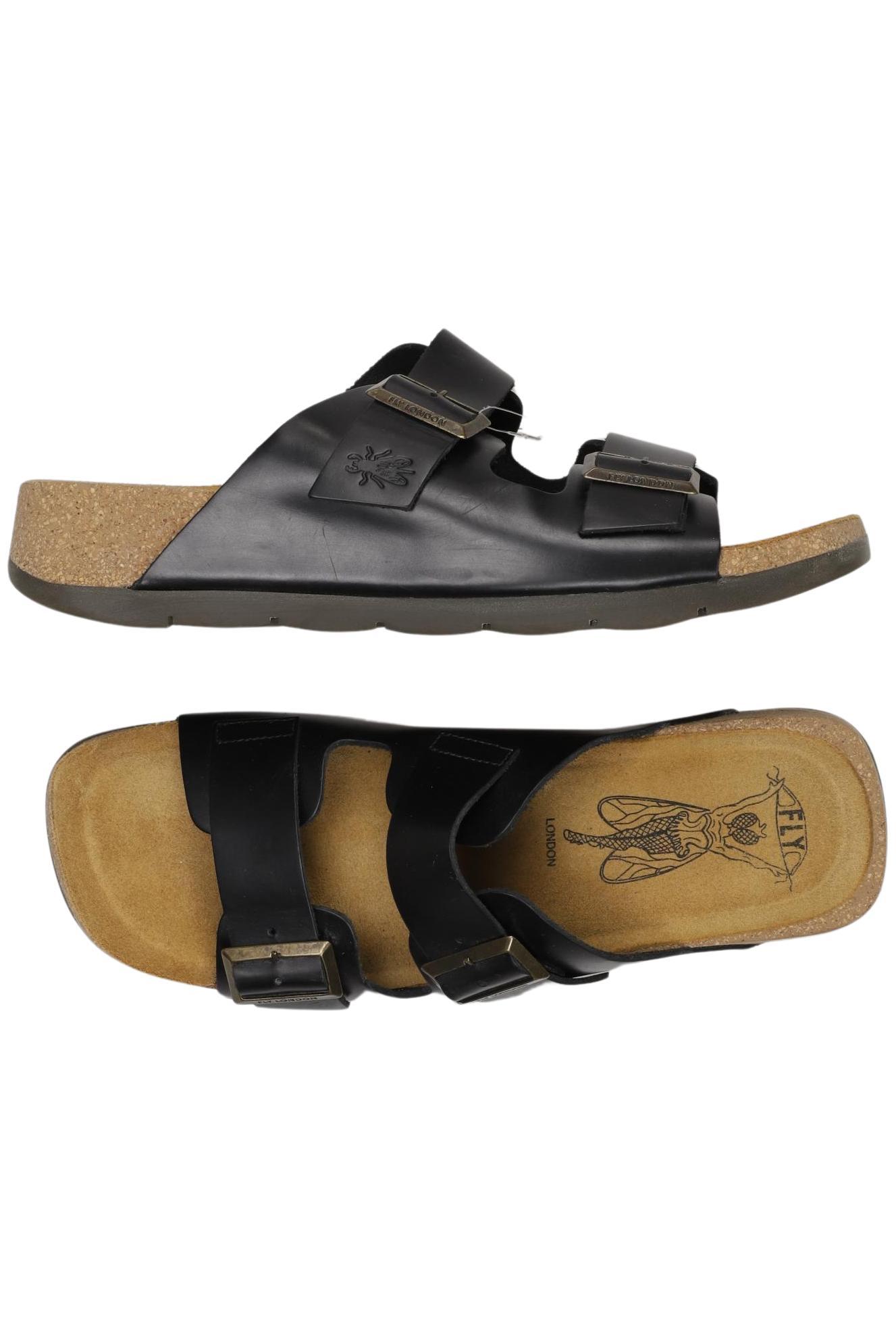 

Fly London Damen Sandale, schwarz, Gr. 41