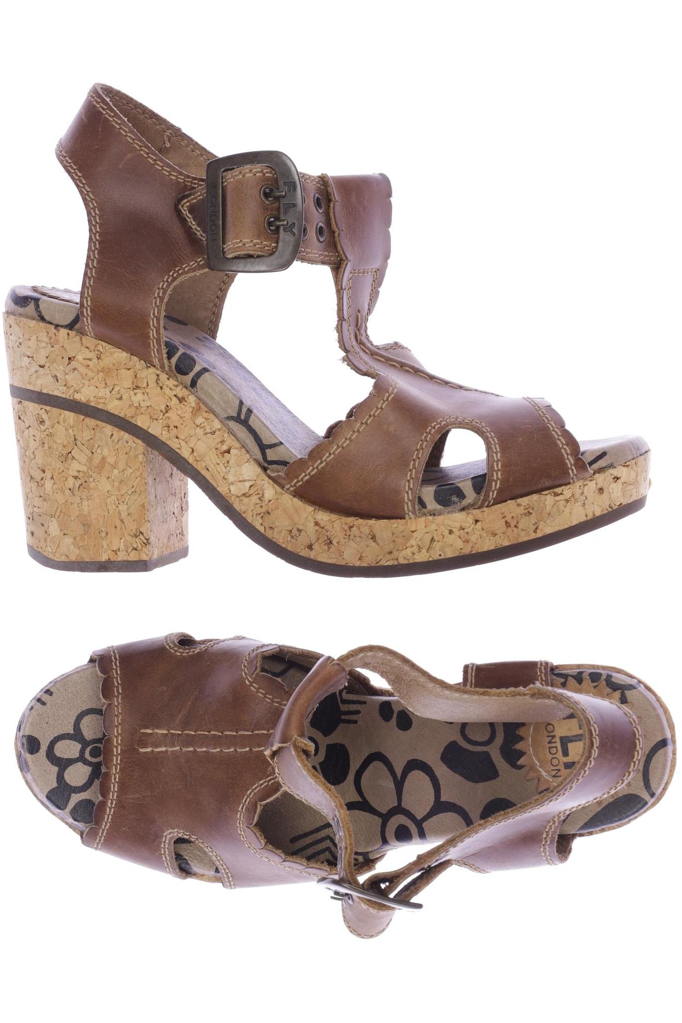 

Fly London Damen Sandale, braun, Gr. 37