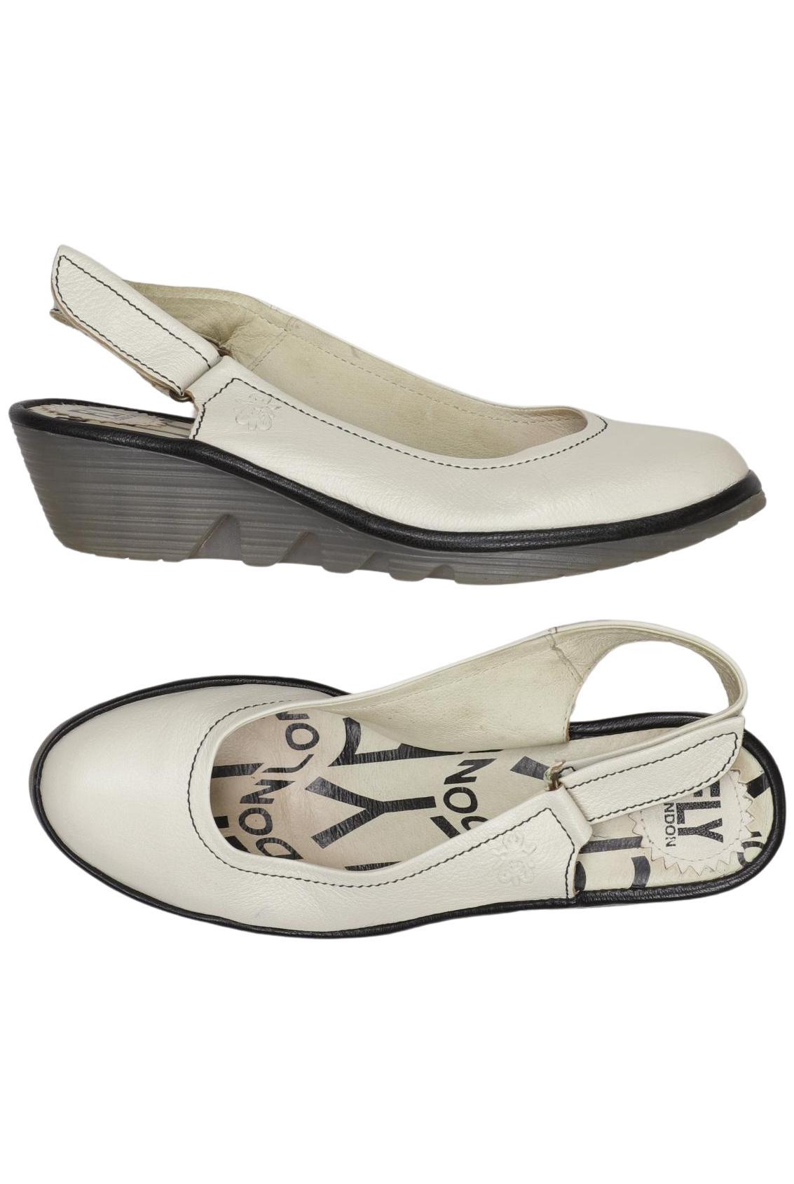 

Fly London Damen Pumps, cremeweiß, Gr. 38