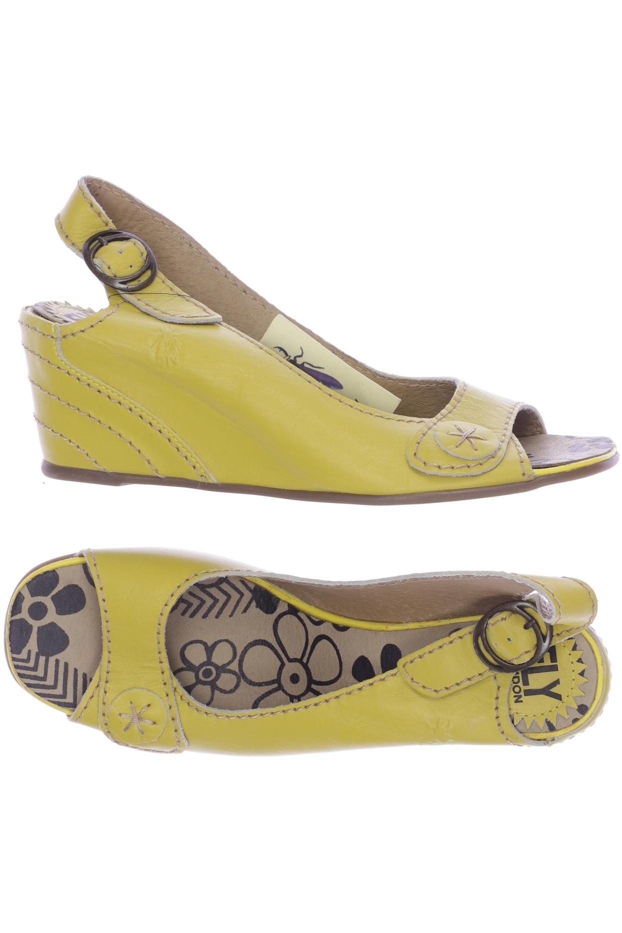 

Fly London Damen Pumps, gelb, Gr. 39