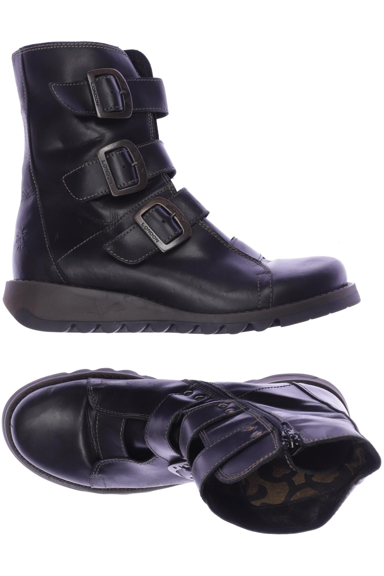 

Fly London Damen Stiefelette, schwarz, Gr. 40