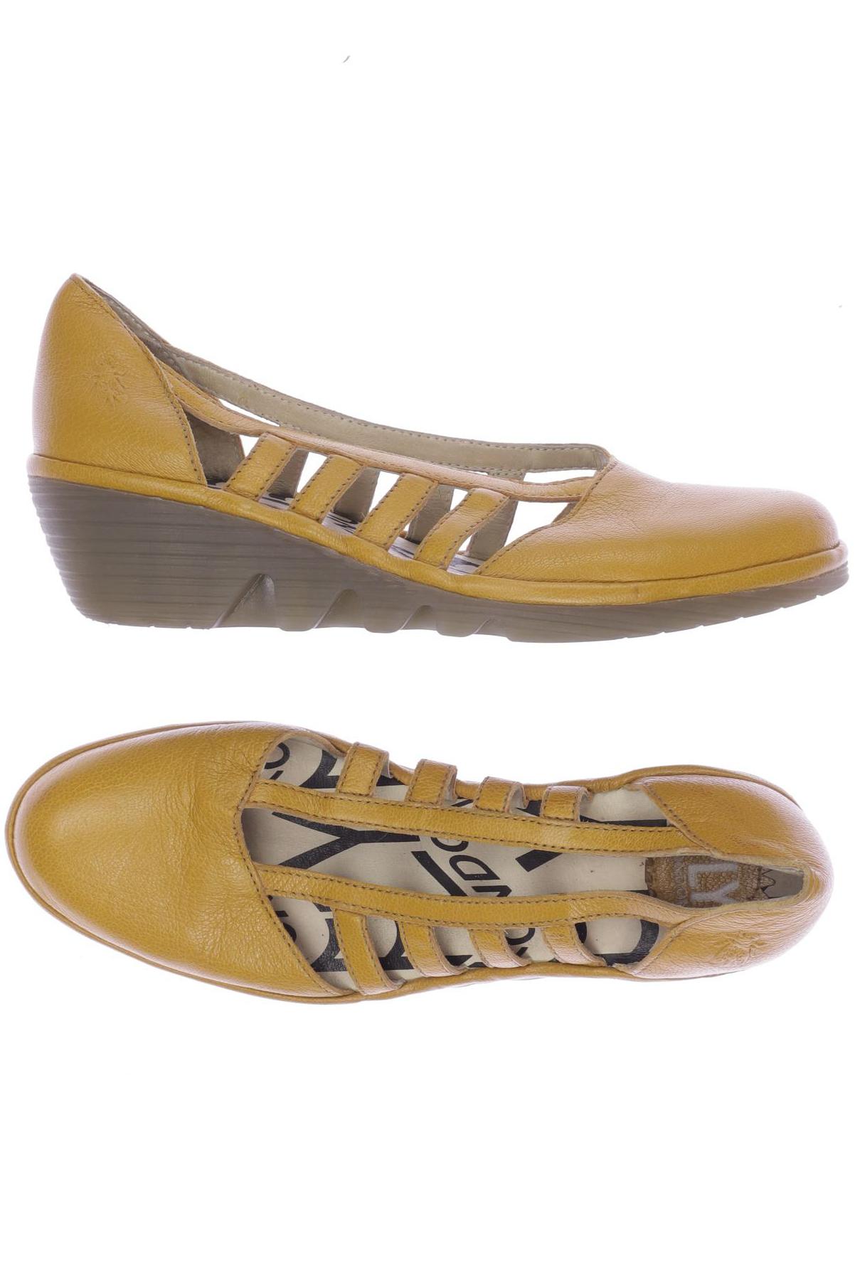 

Fly London Damen Pumps, gelb, Gr. 37