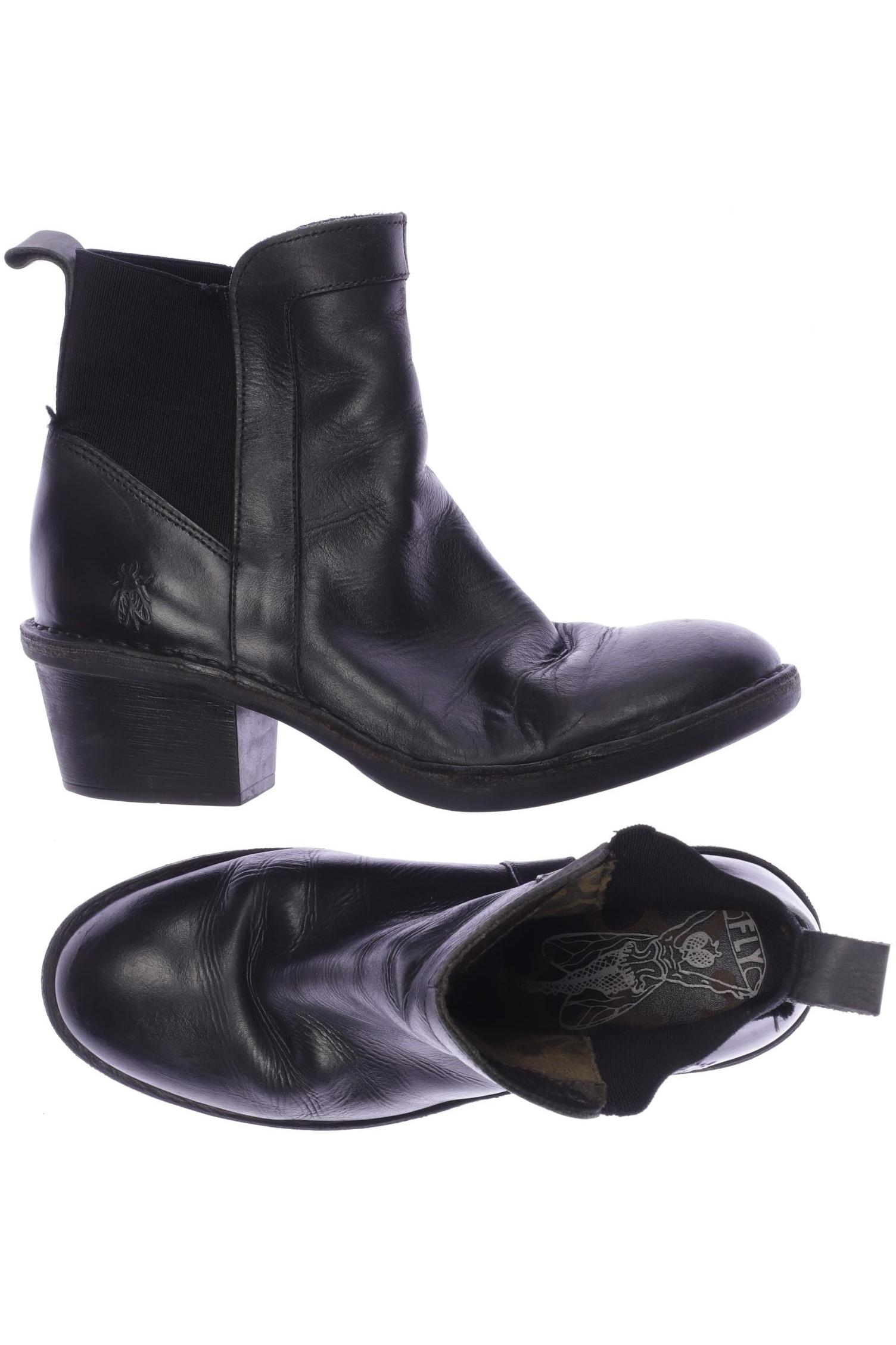 

Fly London Damen Stiefelette, schwarz, Gr. 37