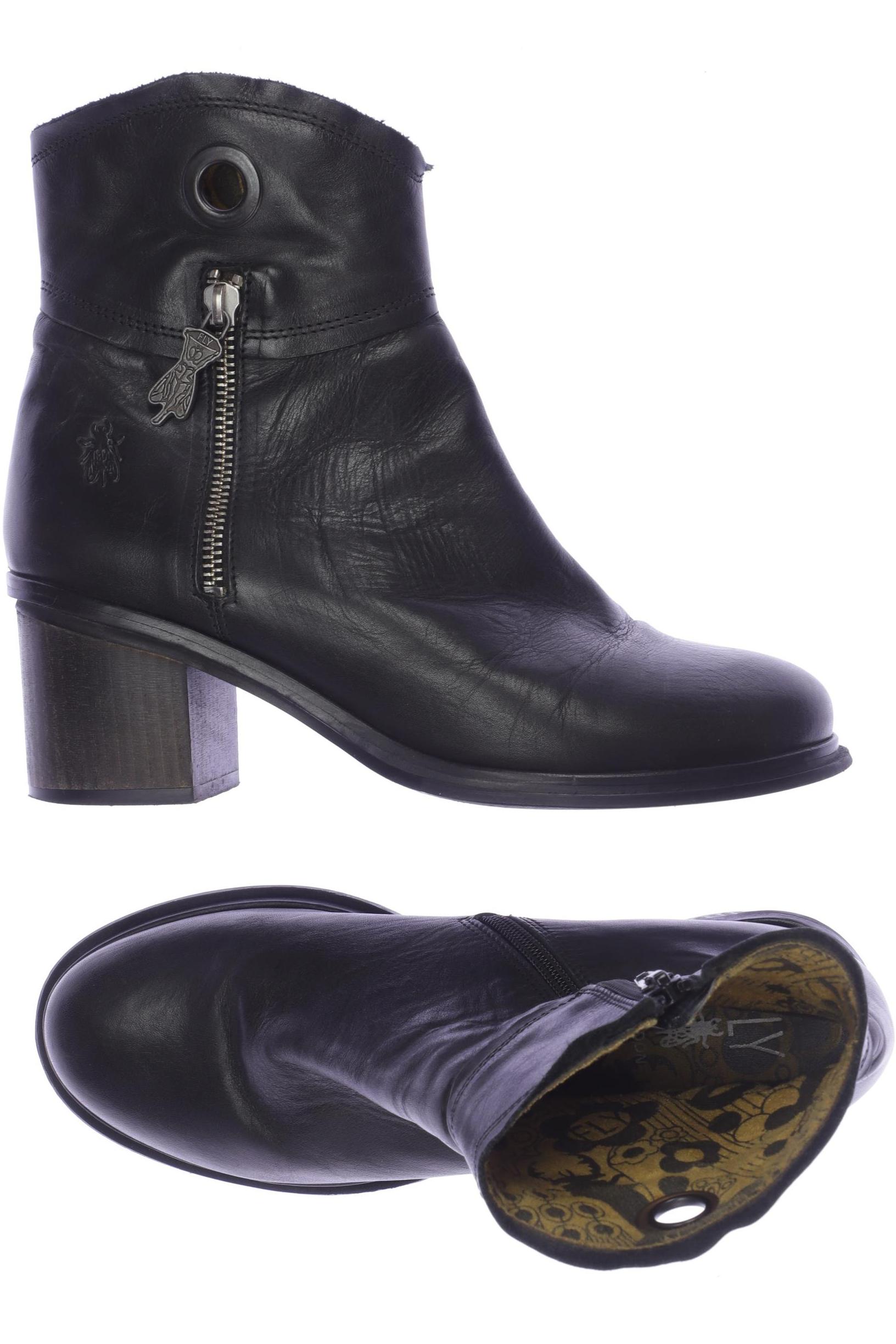 

Fly London Damen Stiefelette, schwarz, Gr. 39