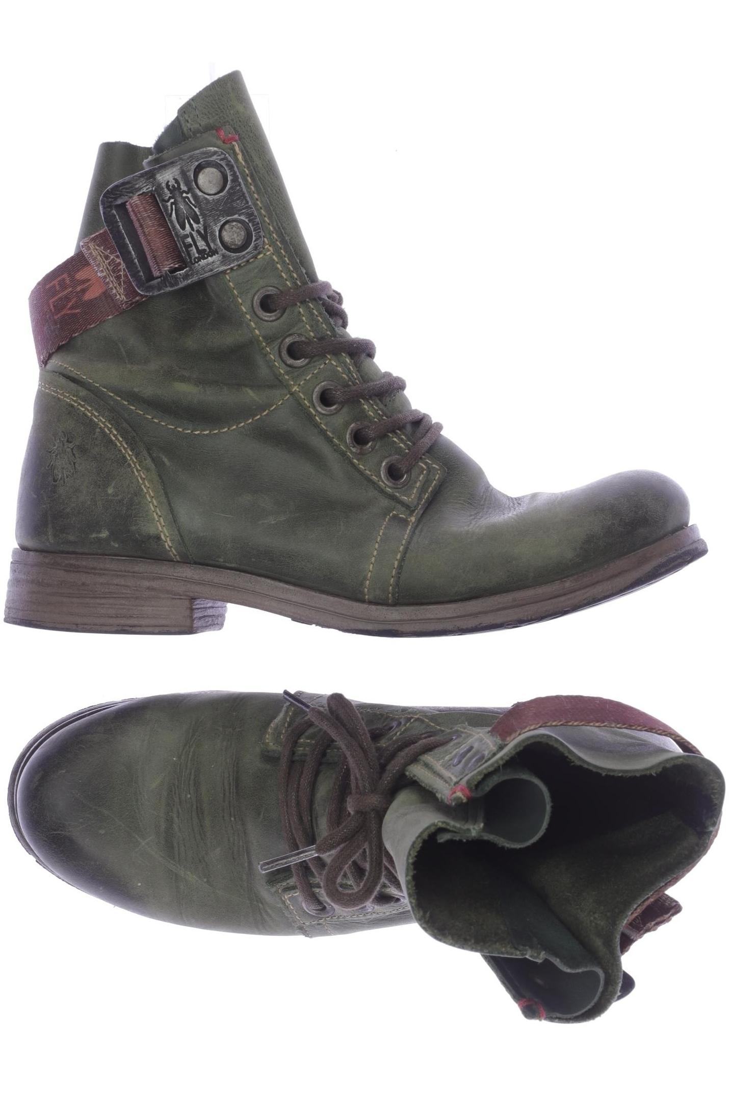 

Fly London Damen Stiefelette, grün, Gr. 37