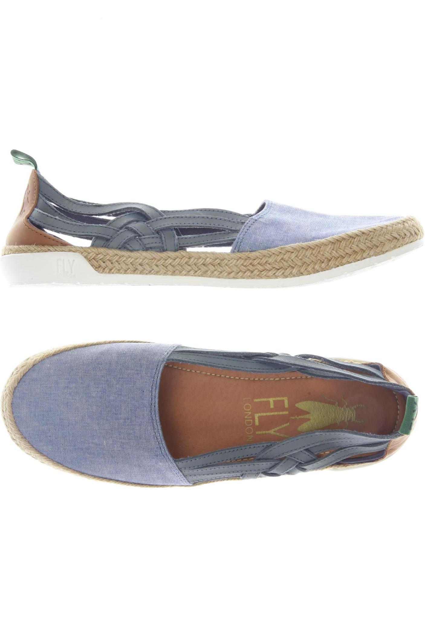

Fly London Damen Halbschuh, blau, Gr. 40