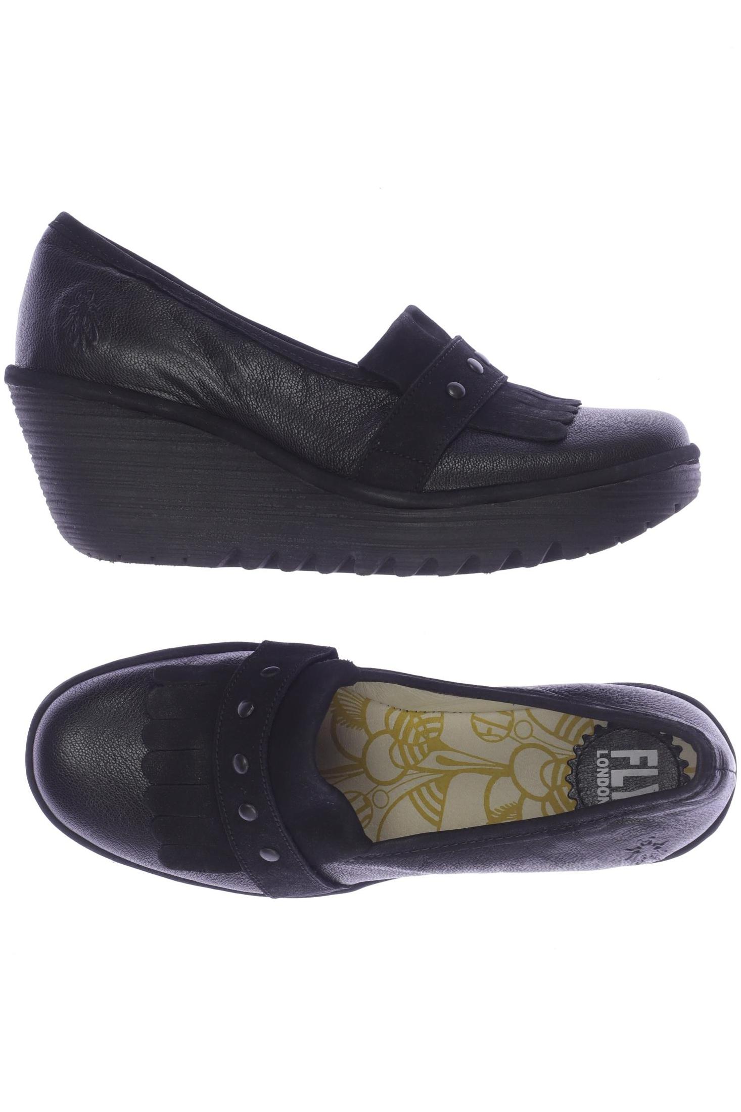 

Fly London Damen Halbschuh, schwarz, Gr. 38