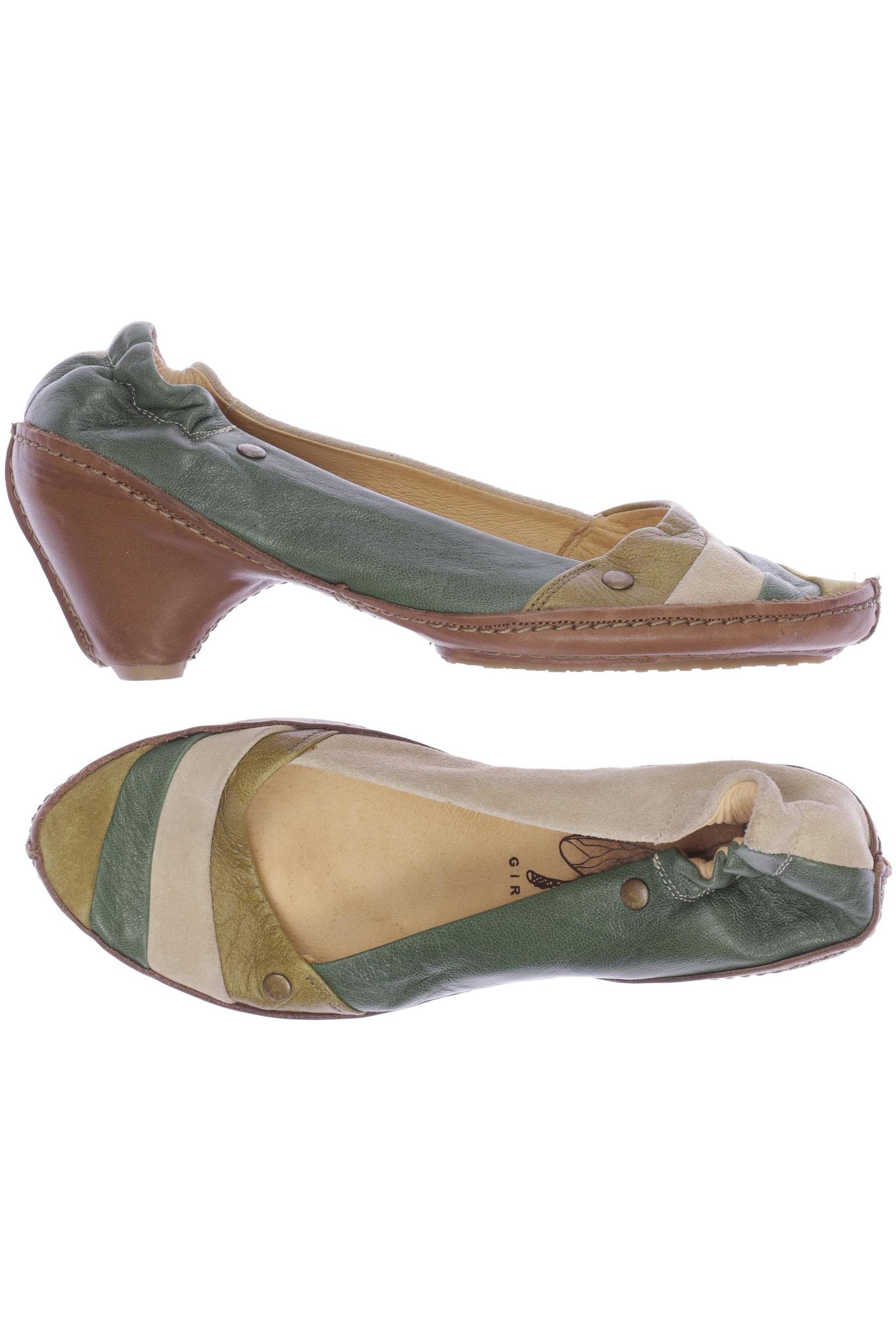 

Fly London Damen Pumps, grün, Gr. 40
