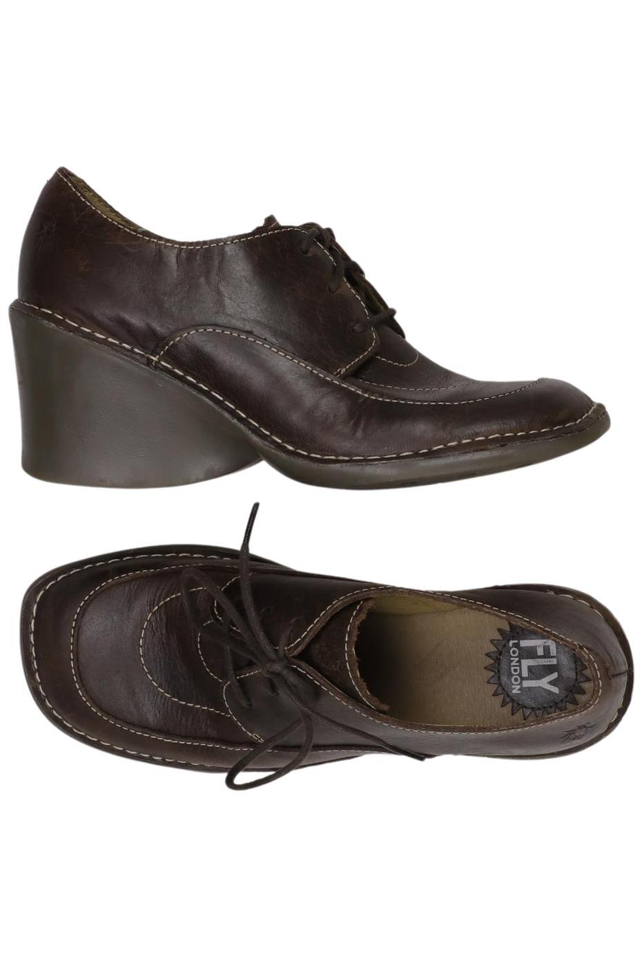 

Fly London Damen Halbschuh, braun, Gr. 38