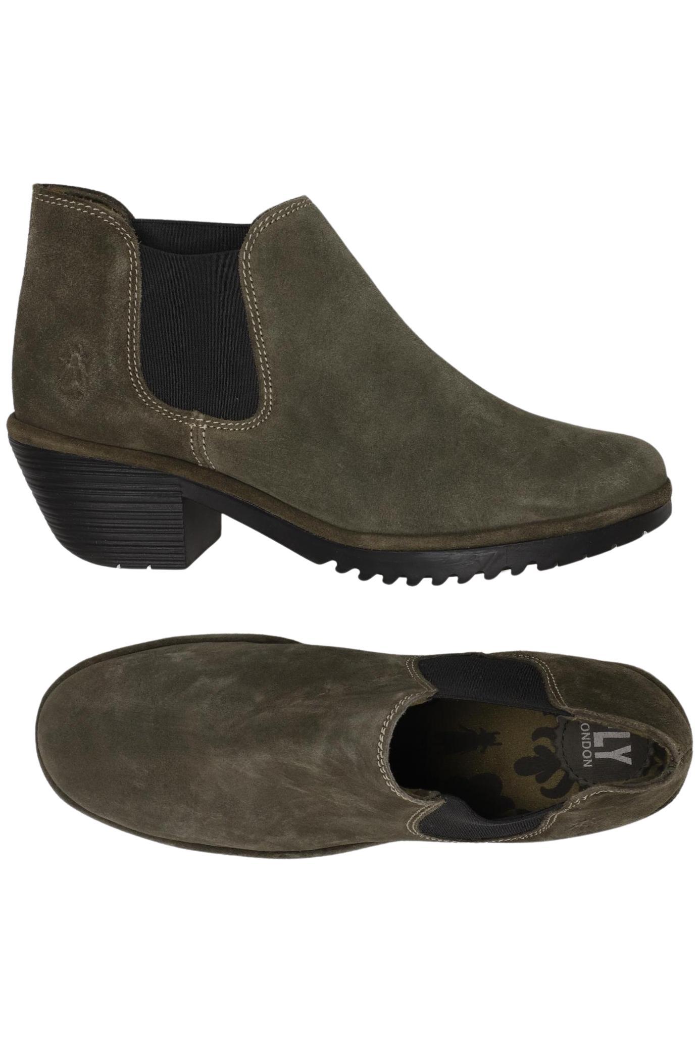 

Fly London Damen Stiefelette, grün, Gr. 42